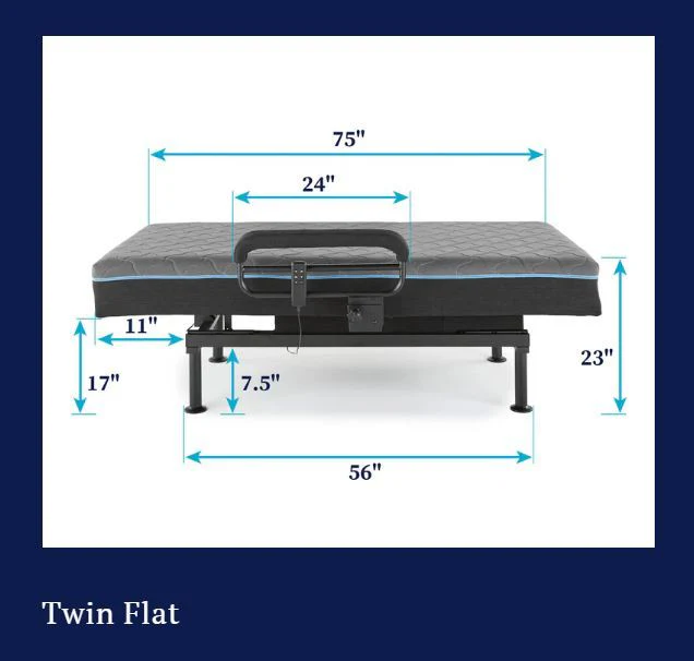 Adjustable Sleep To Stand Bed With Convenient Lift Assist - Image 6