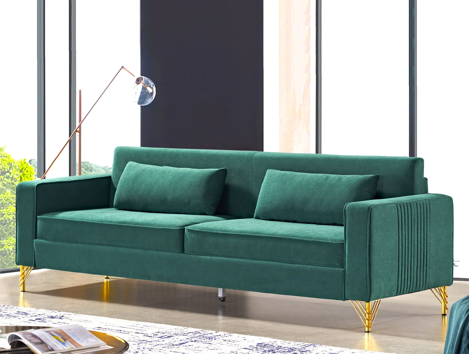 Aesthetic 3 Seater Couch With Classic Modern Appeal And Luxurious Soft Comfort - Image 18