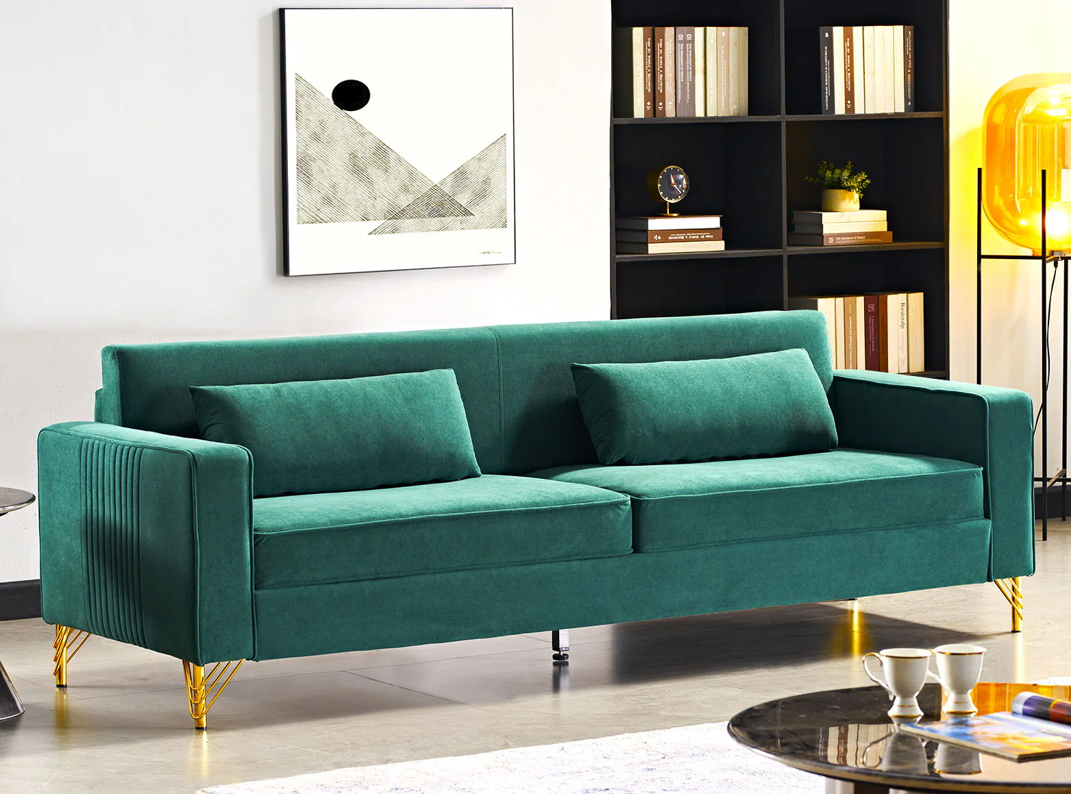 Aesthetic 3 Seater Couch With Classic Modern Appeal And Luxurious Soft Comfort - Image 5