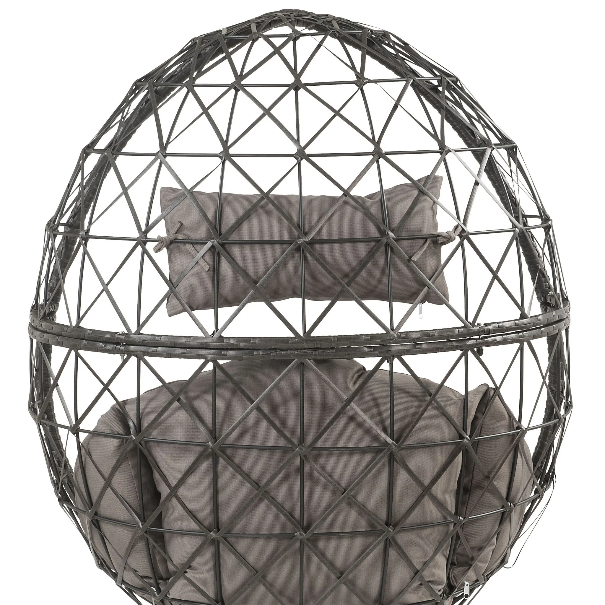 Aeven - Patio Lounge Chair - Light Gray - Image 6