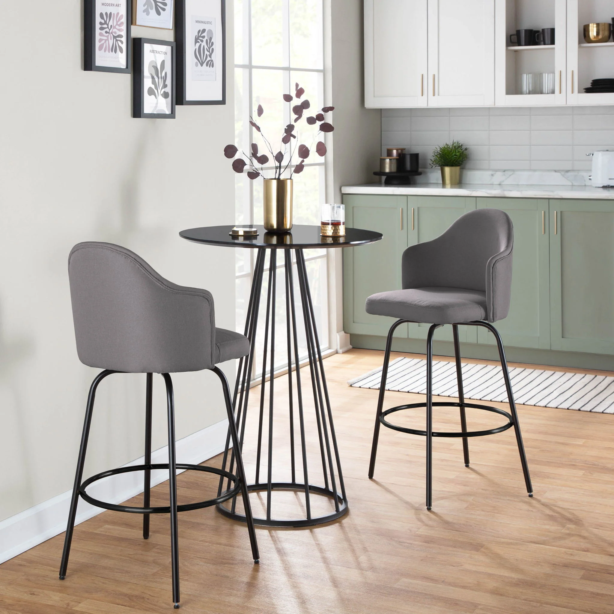 Ahoy - Contemporary Fixed Height Counter Stool (Set of 2) - Image 8