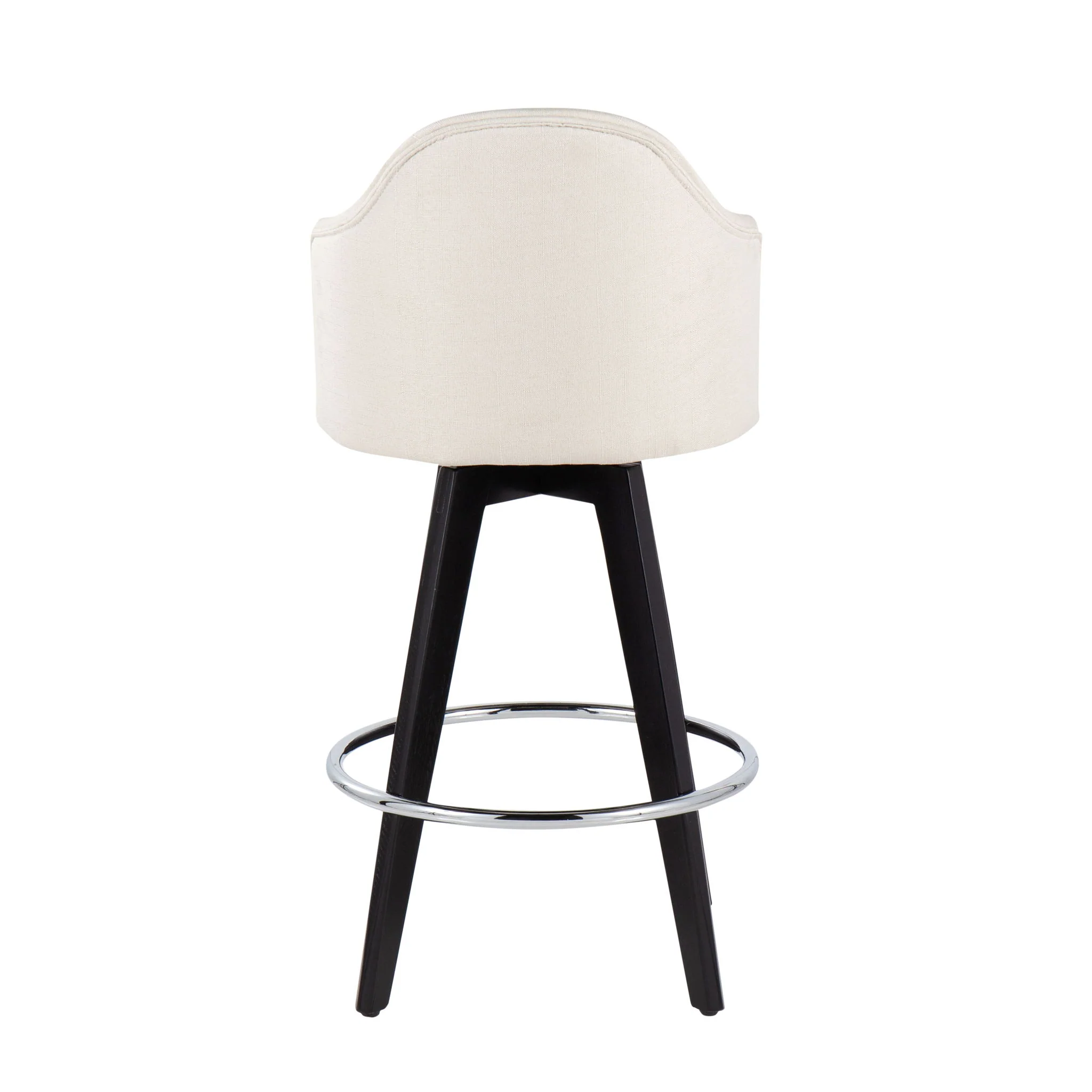 Ahoy - Contemporary Fixed Height Counter Stool With Round Footrest (Set of 2) - Image 15