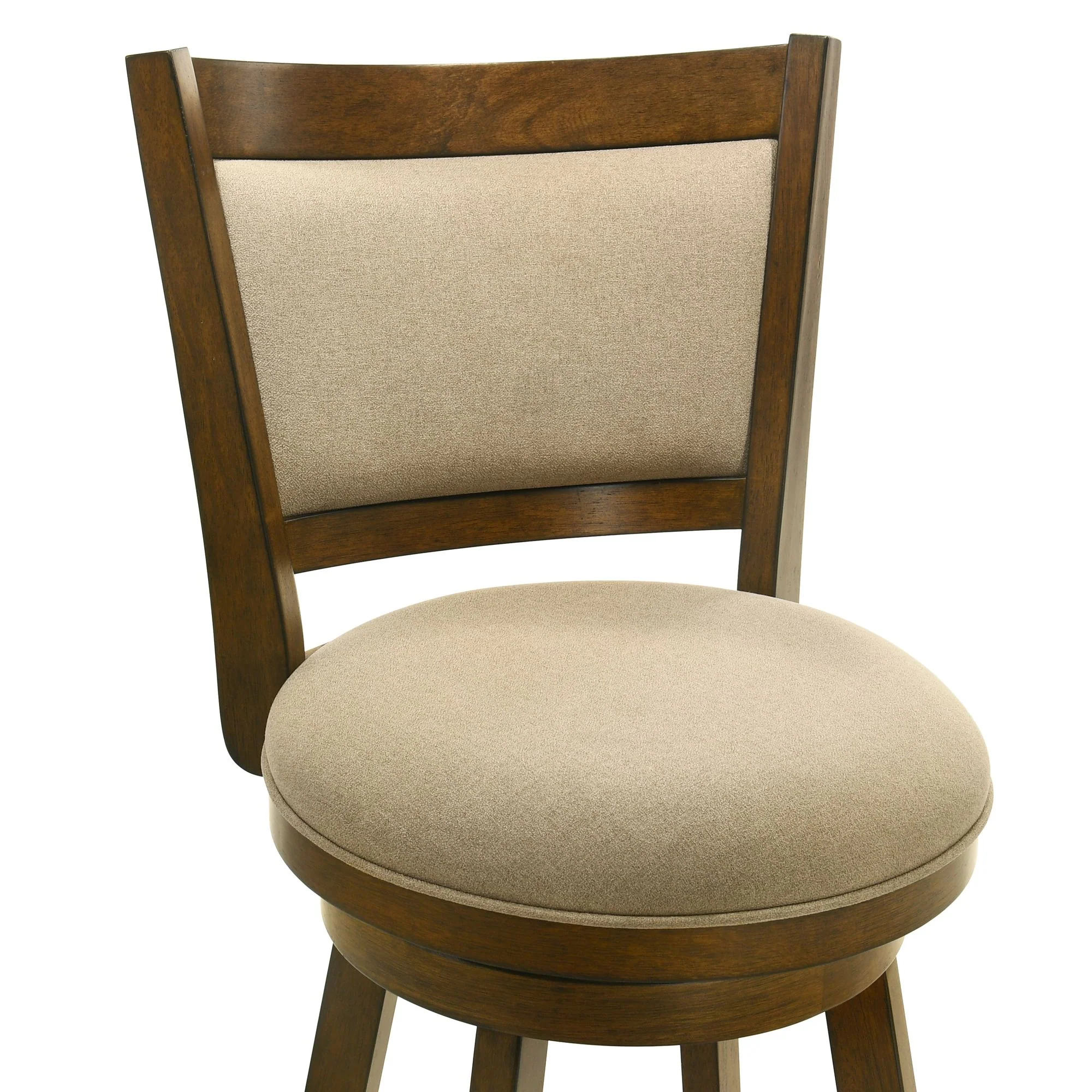 Aiden - Modern Farmhouse Swivel Wood Counter Height Kitchen Bar Stool - Image 22