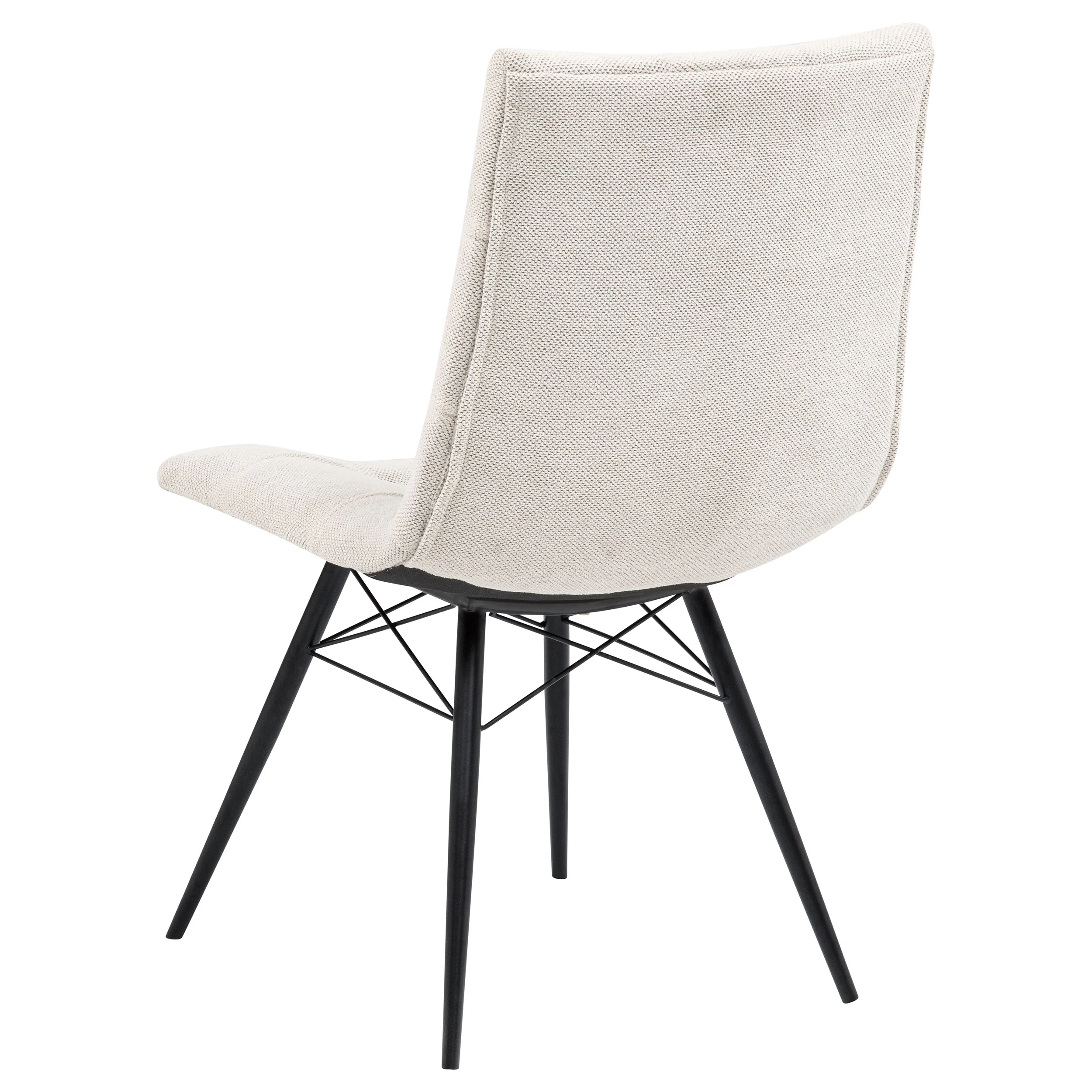 Aiken Fabric Upholstered Dining Side Chair, Stone (Set of 4) - Image 8