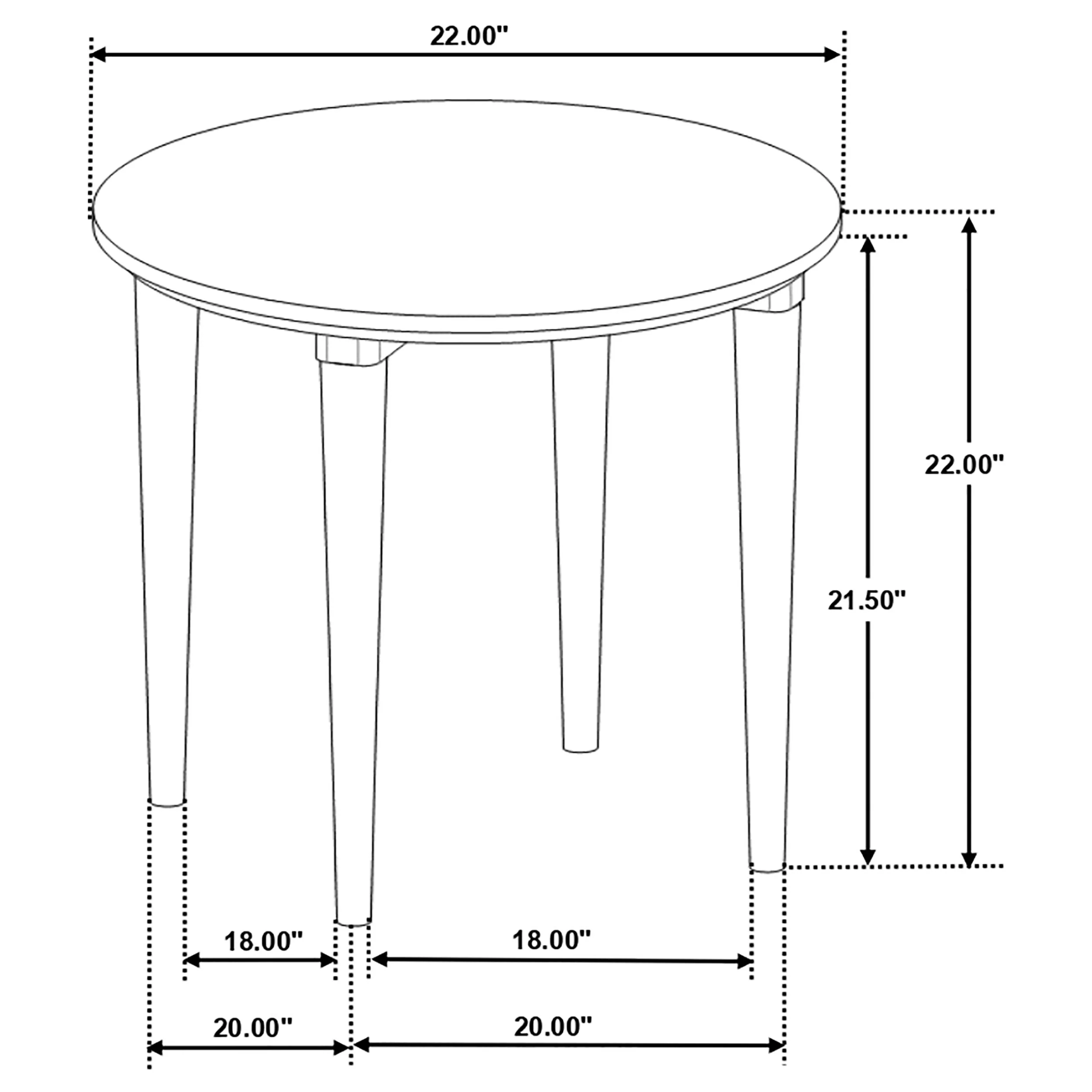 Aldis 2-Piece Coffee and End Table Set, White Marble - Image 10