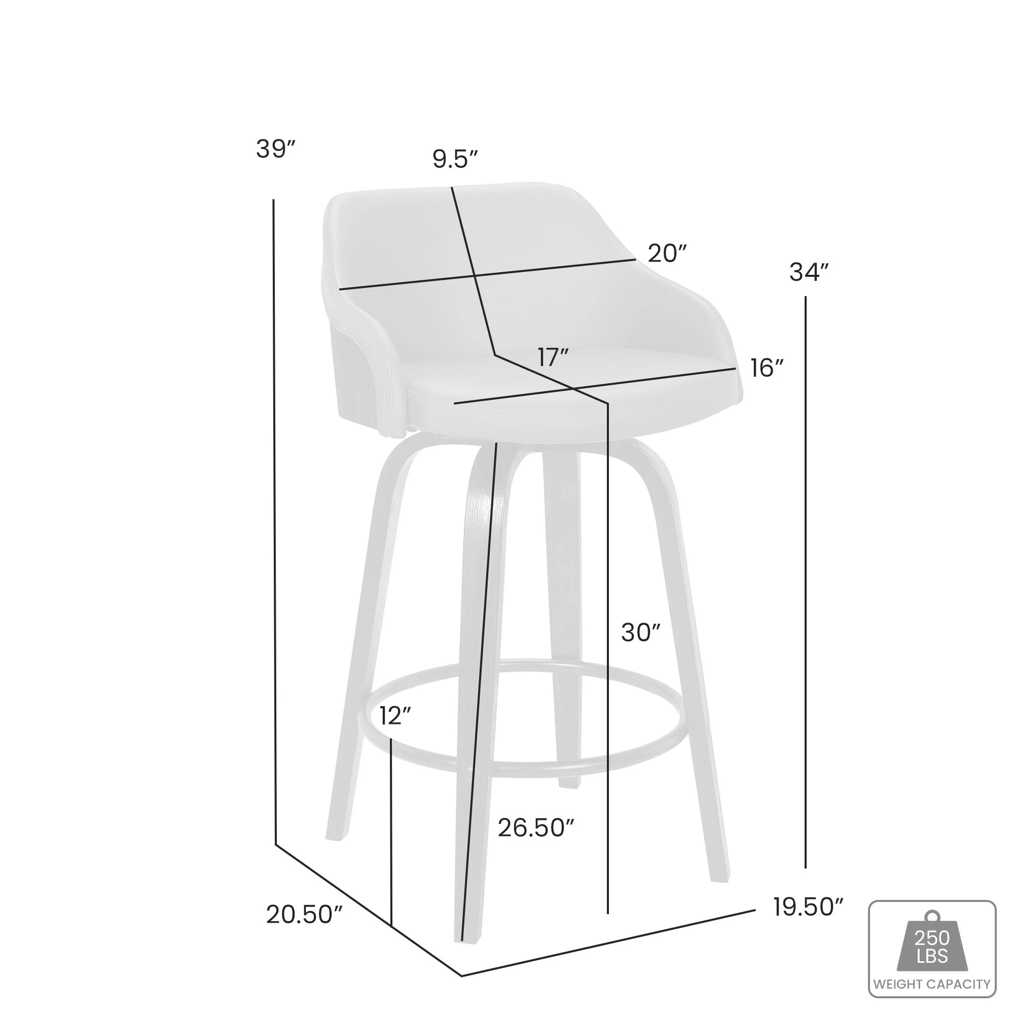 Alec - Bar Stool - Image 12