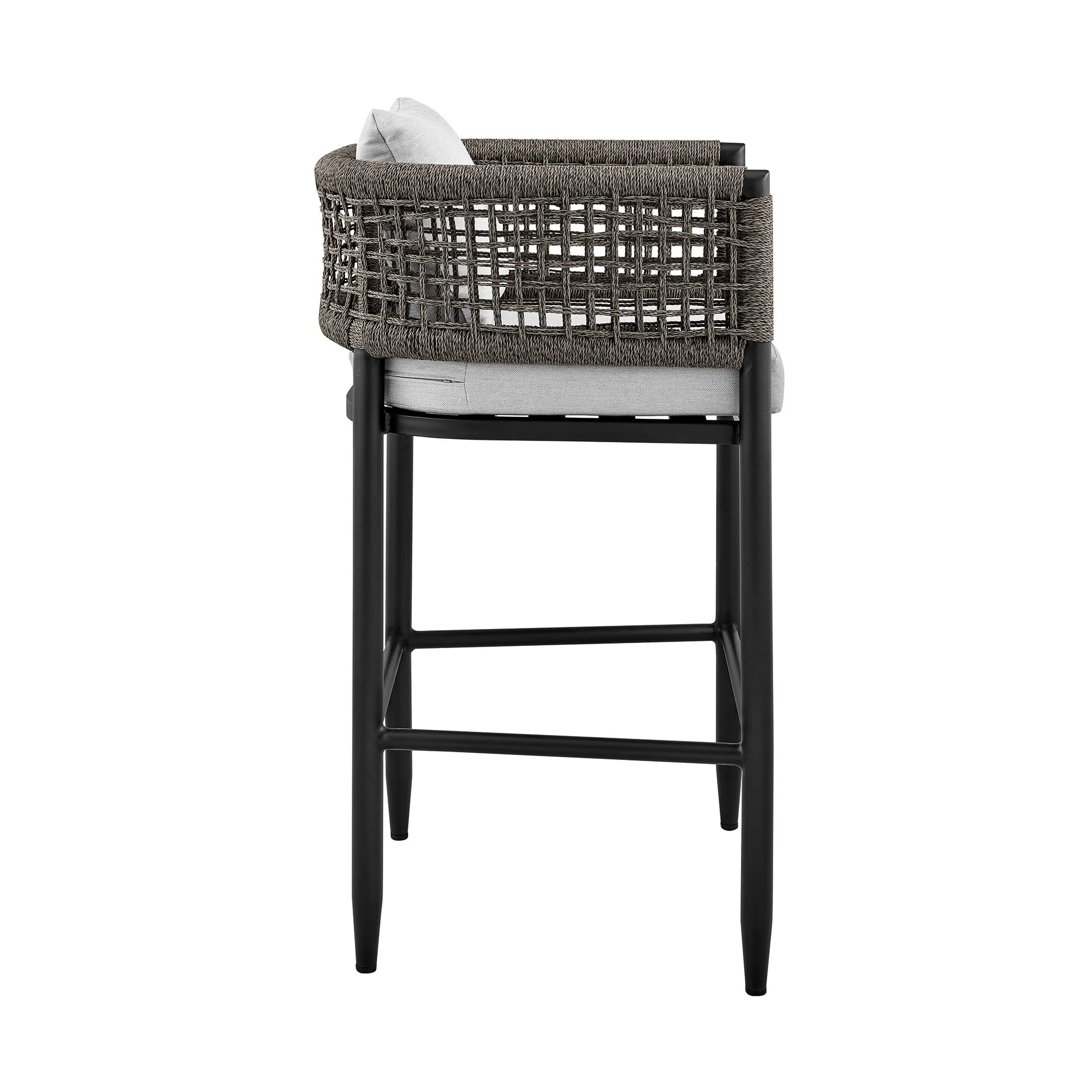 Alegria - Outdoor Patio Bar Stool With Cushions - Image 10