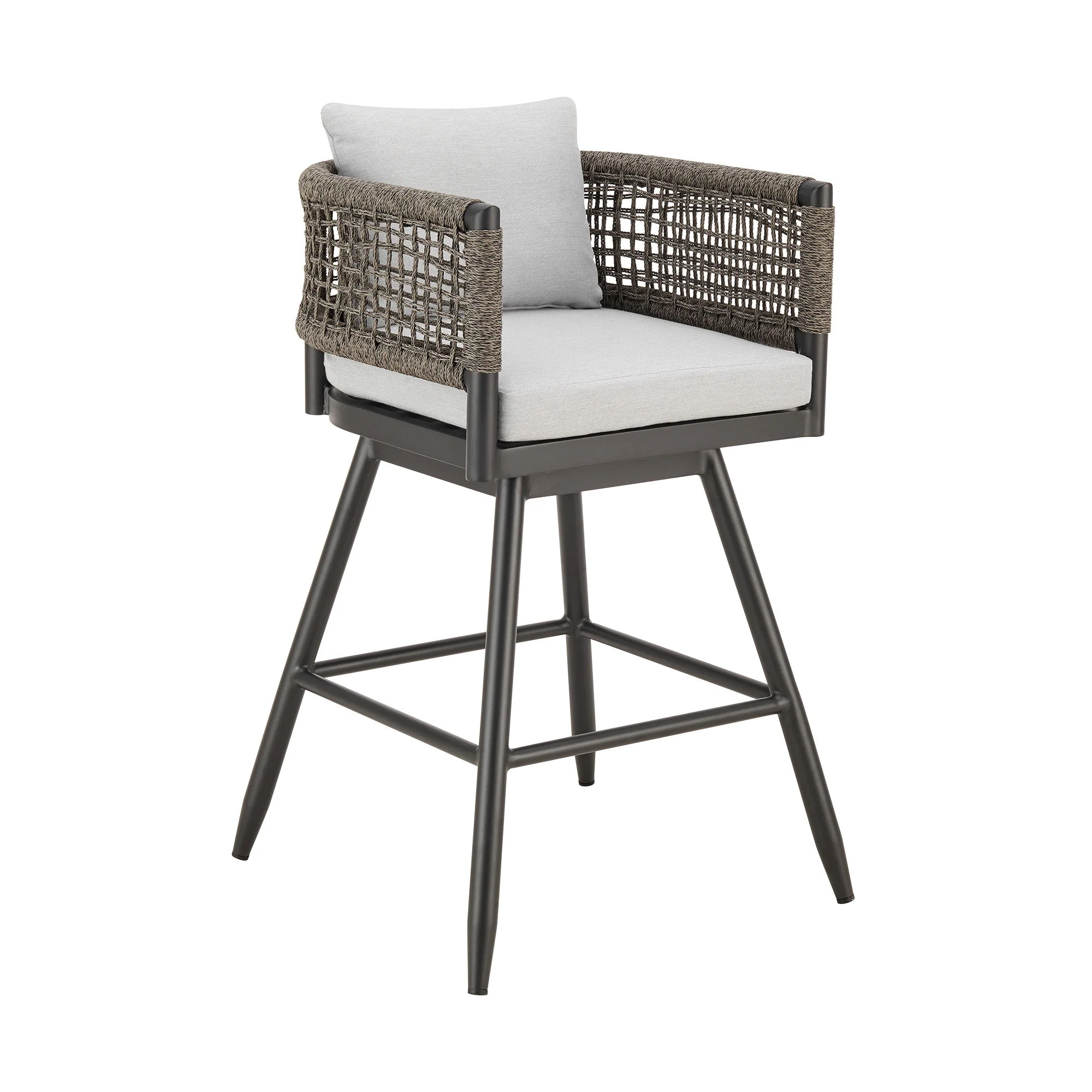 Alegria - Outdoor Patio Swivel Bar Stool - Image 2