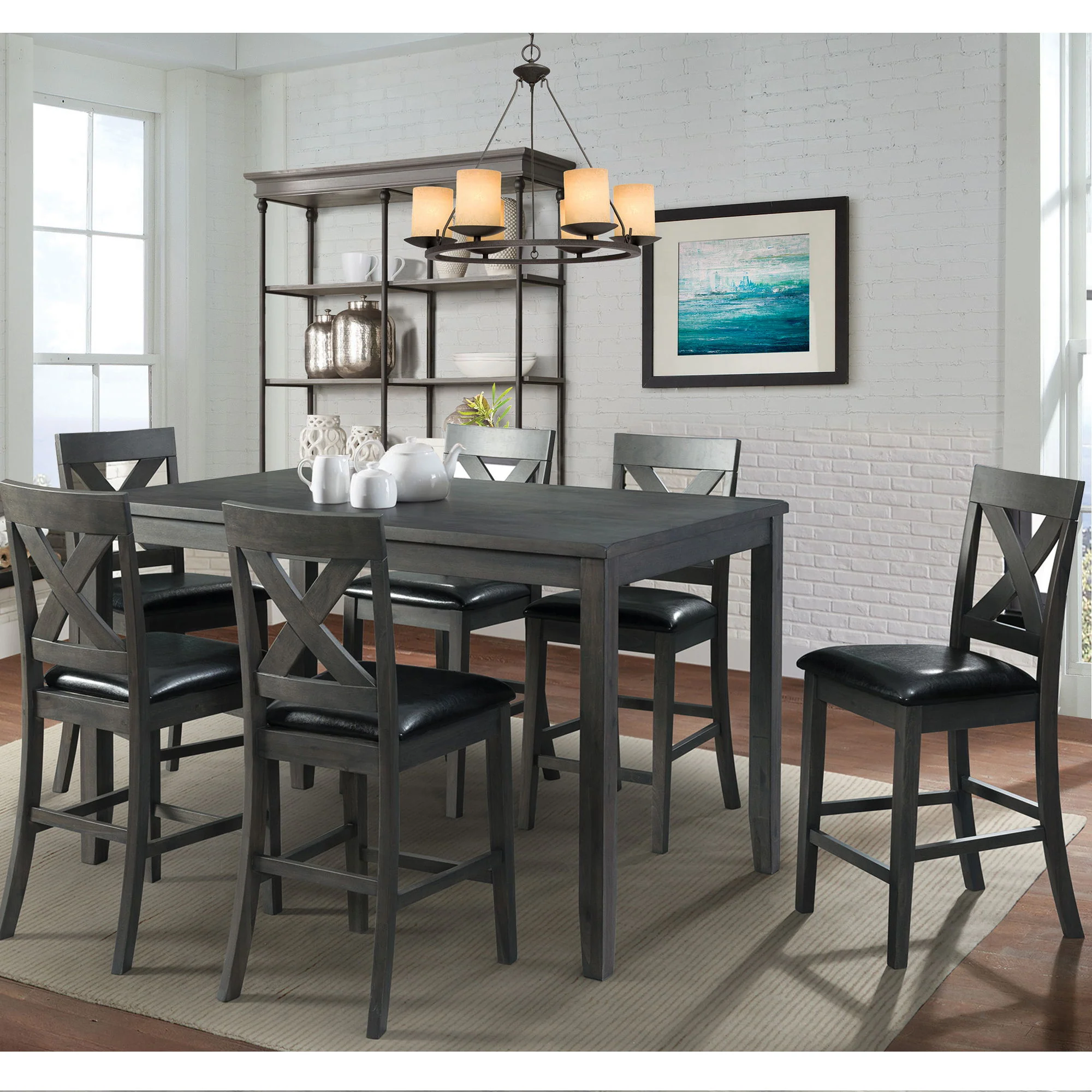 Alex - Counter Side Chair With Pu (Set of 2) - Image 15