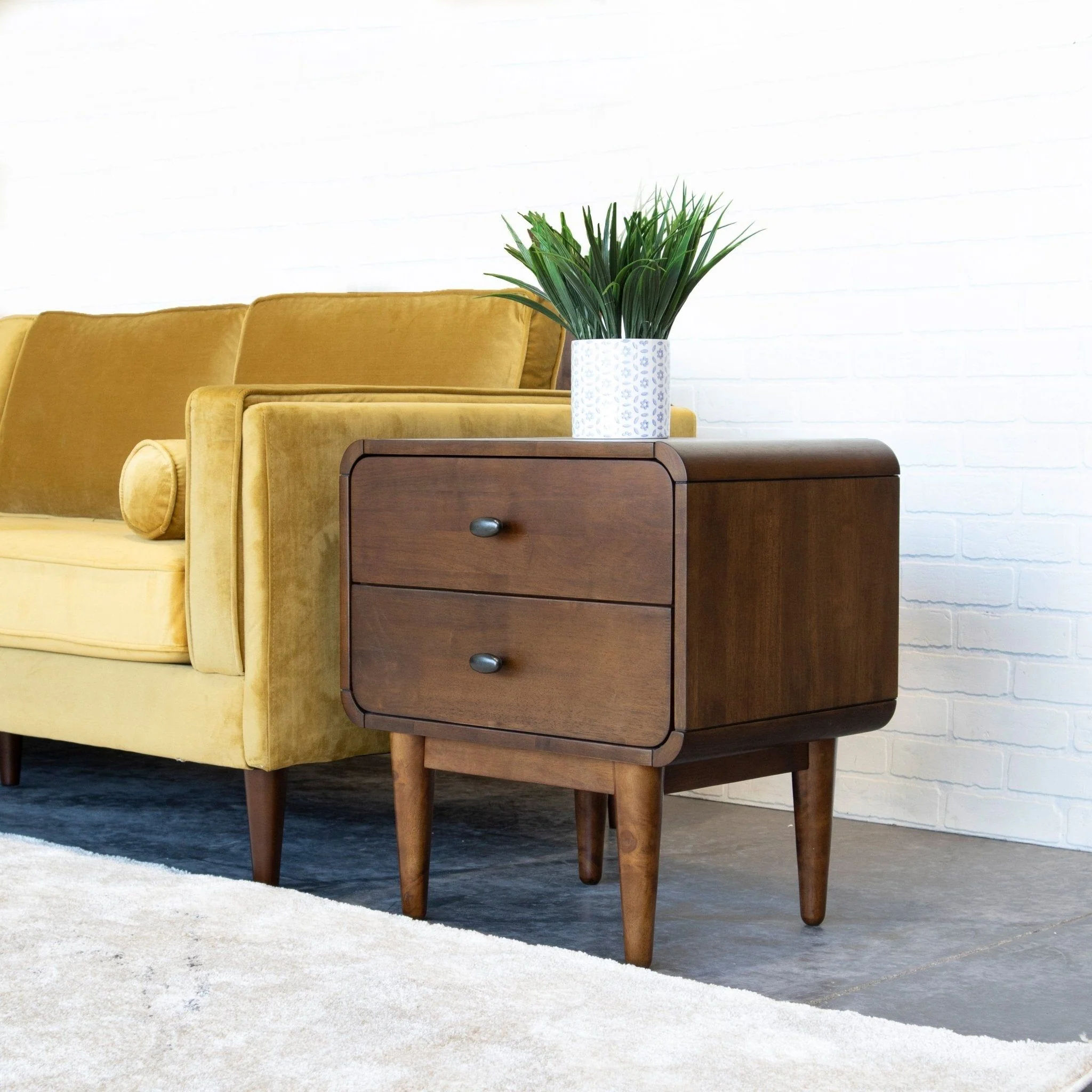 Alexa - Night Stand - Brown - Image 3