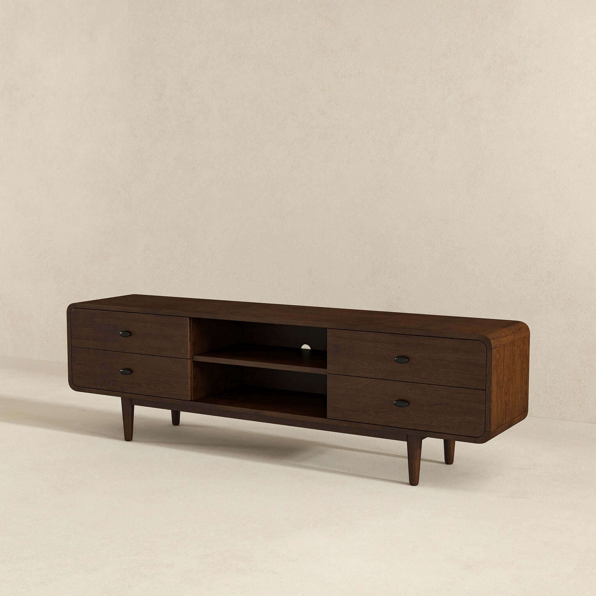 Alexa - TV Stand - Dark Brown / Wood - Image 3