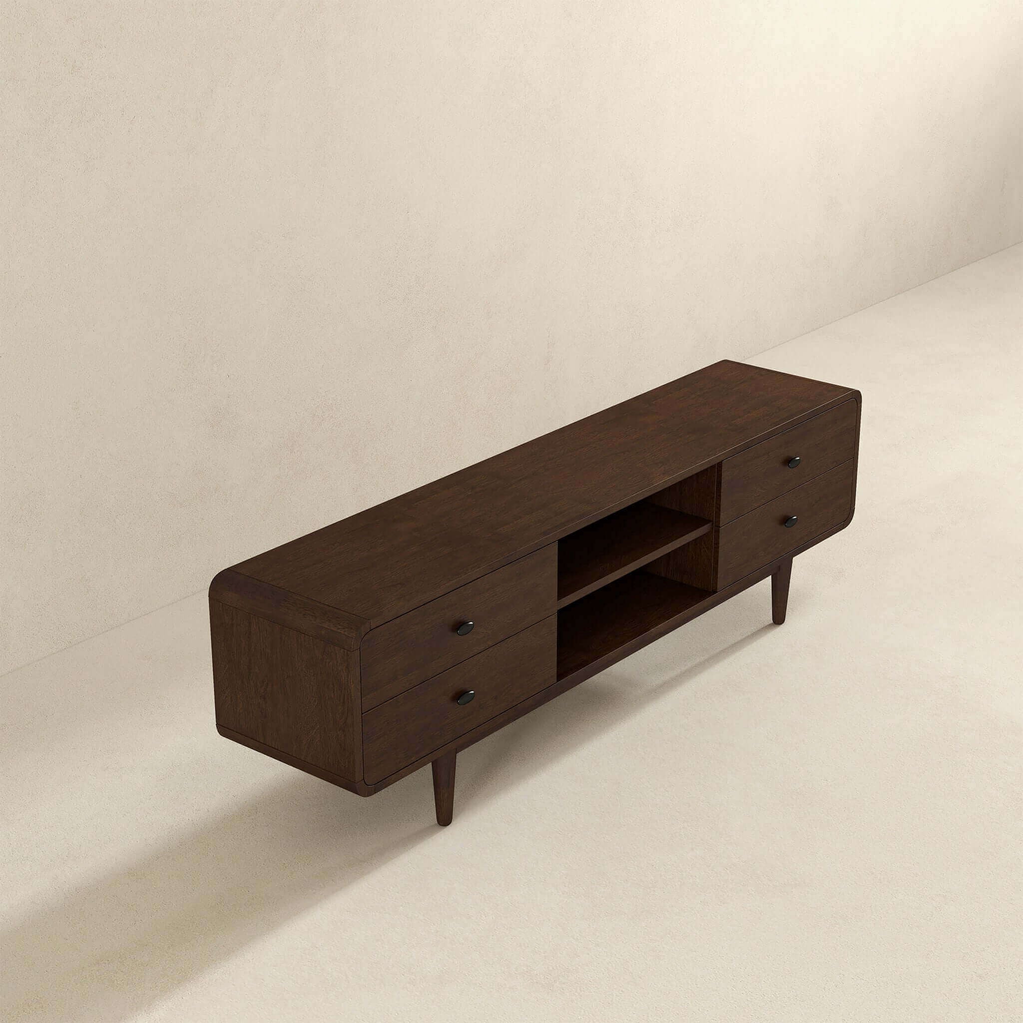 Alexa - TV Stand - Dark Brown / Wood - Image 7