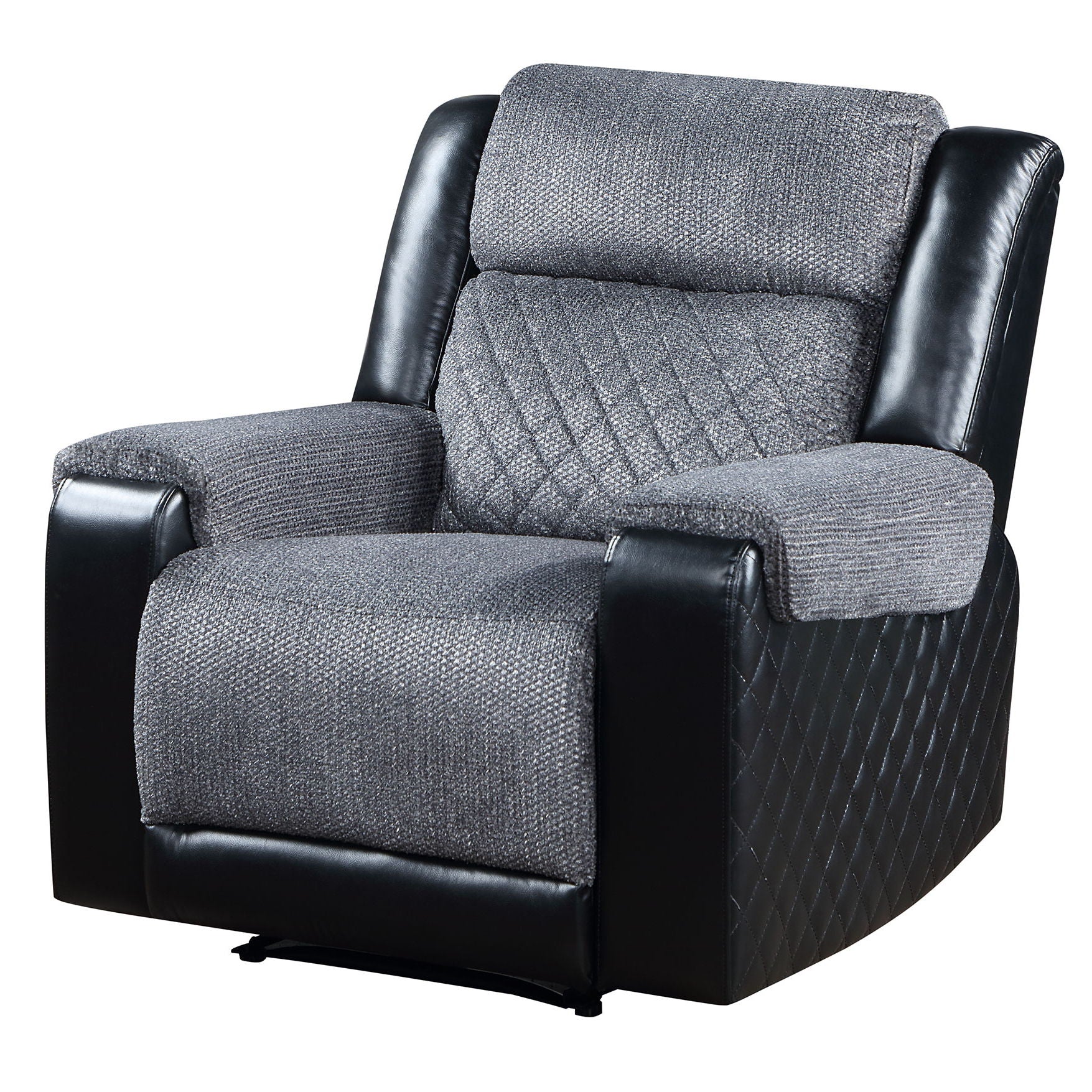 Alicia - Recliner - Gray Black - Image 3