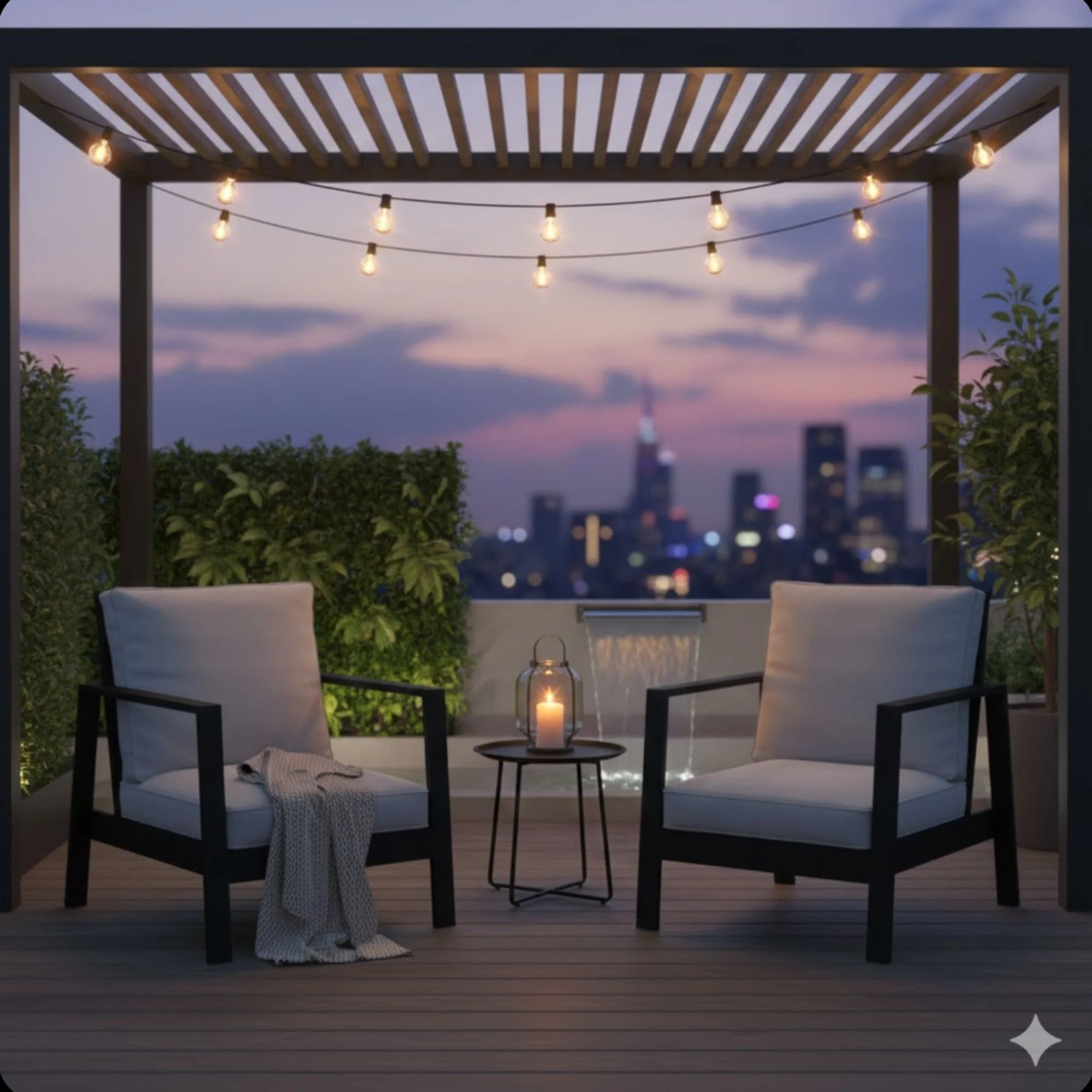 All-Weather Ergonomic Patio Armchairs With Thick Cushions (Set of 2) - Image 16
