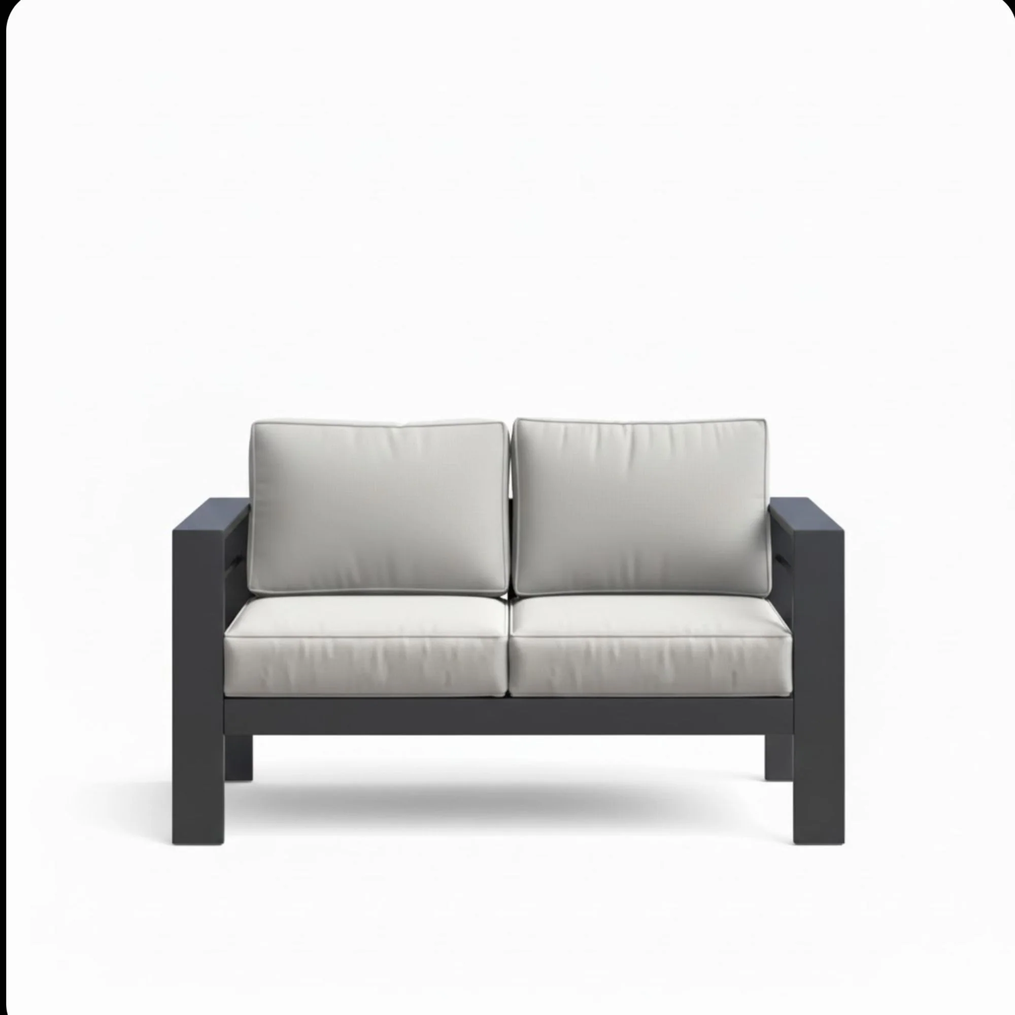 All-Weather Patio Loveseat With Thick Cushions - Image 24