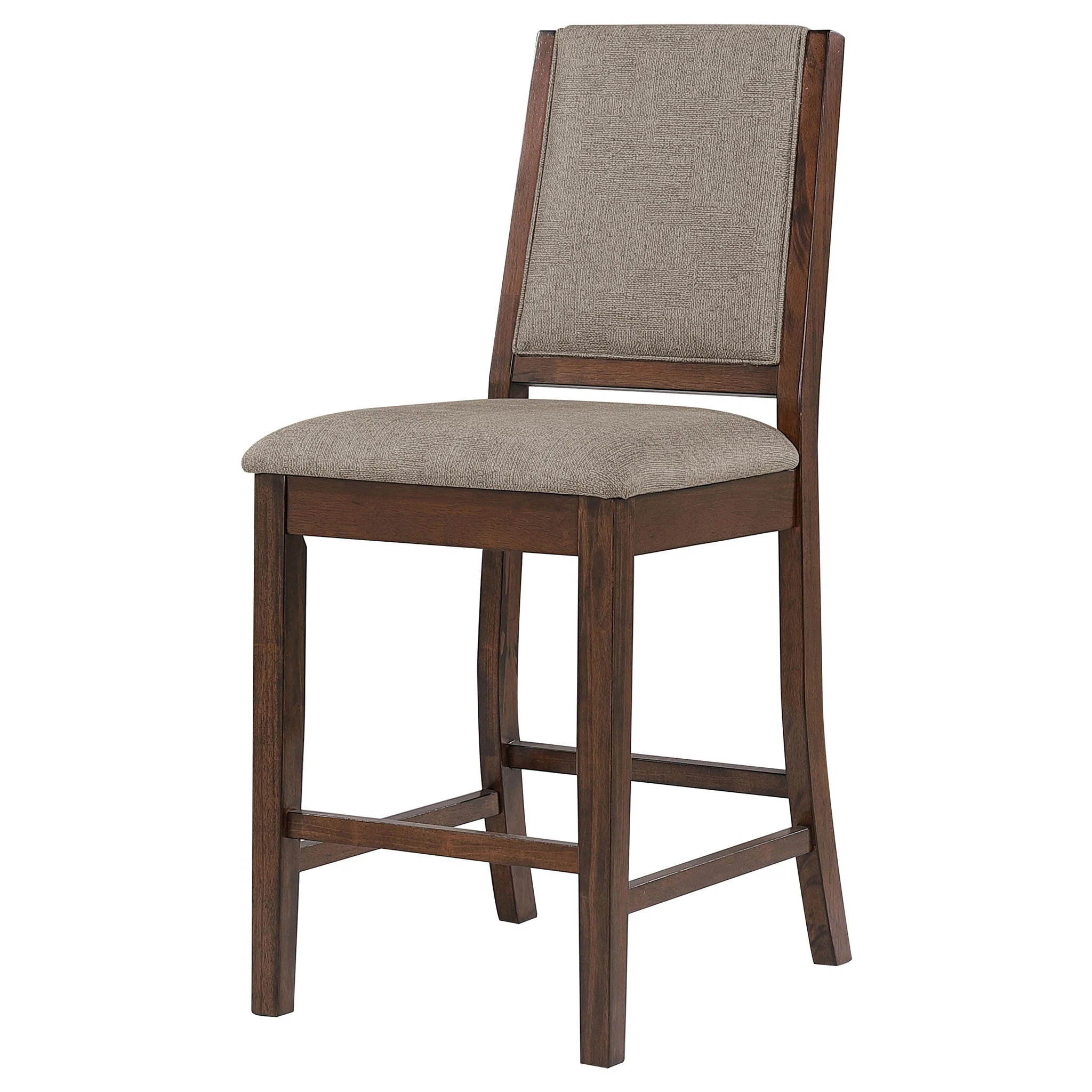 Allen - Upholstered Counter Chair (Set of 2) - Oak - Image 3