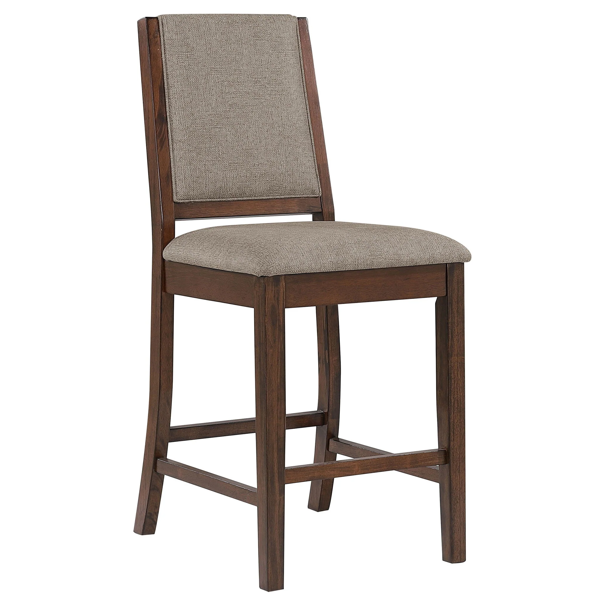 Allen - Upholstered Counter Chair (Set of 2) - Oak - Image 4