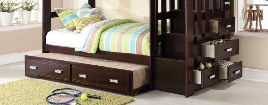 Allentown - Twin / Twin Bunk Bed With Trundle Storage - Espresso - Image 4