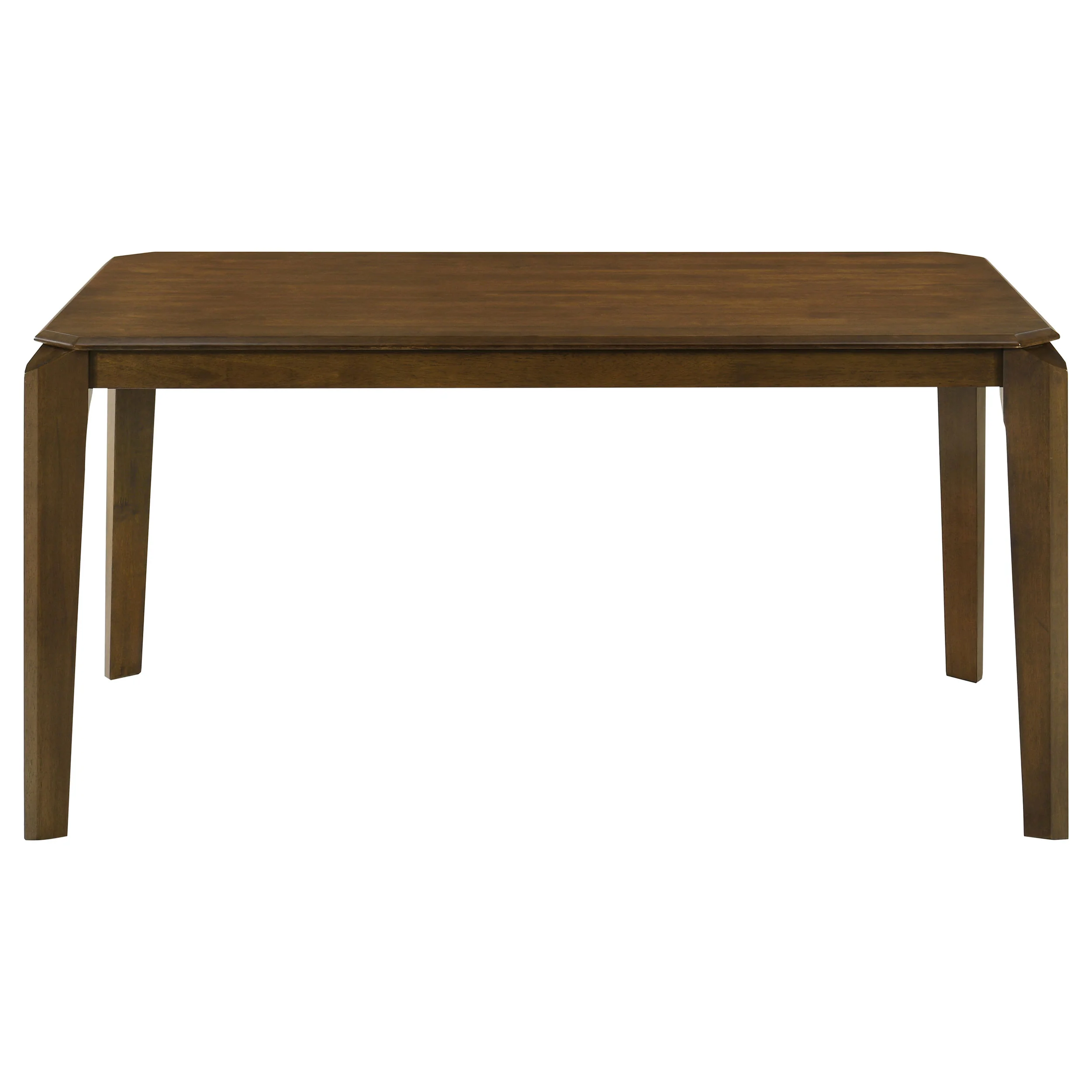 Almonte 59-Inch Rectangular Dining Table Dark Brown - Image 3