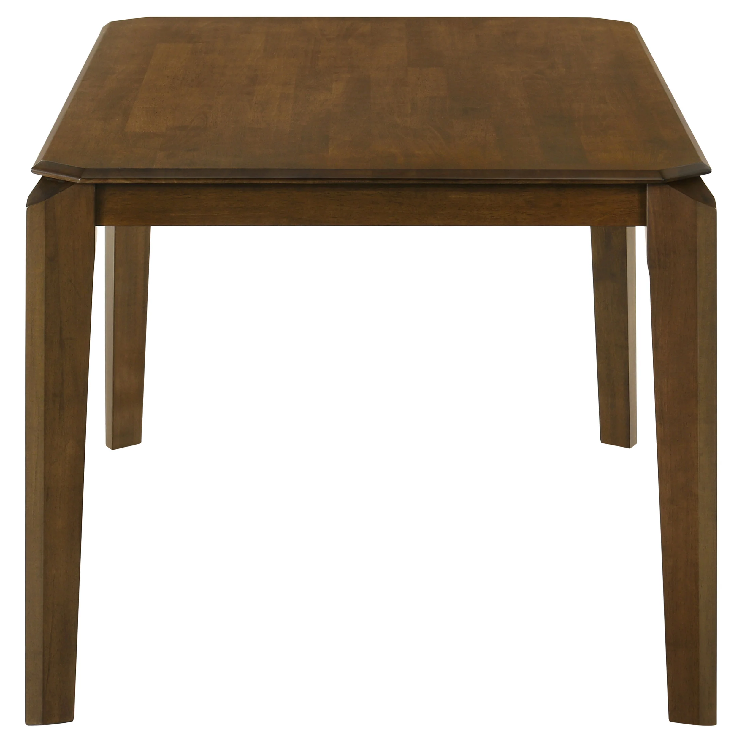 Almonte 59-Inch Rectangular Dining Table Dark Brown - Image 4