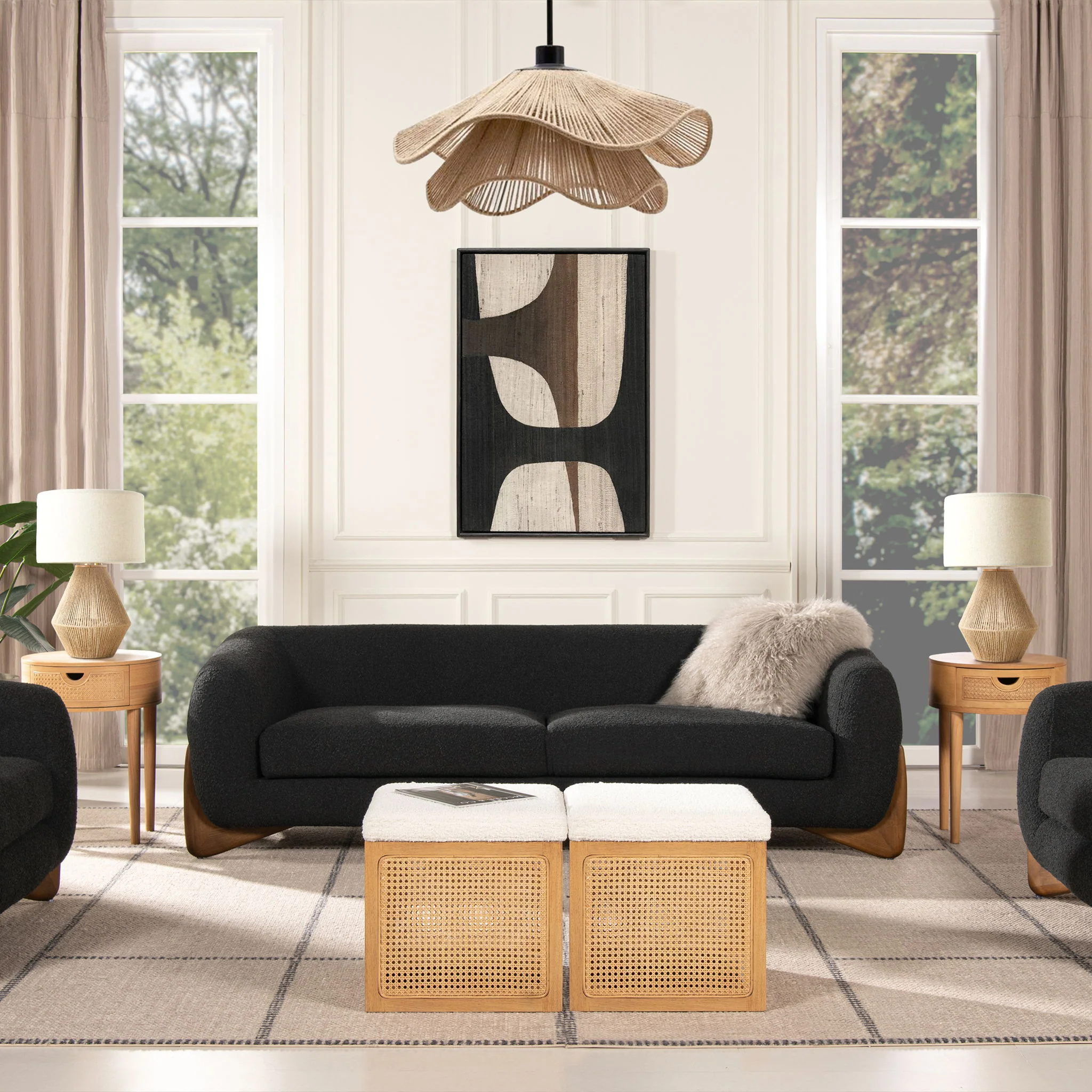 Alpine - Luxurious Upholstery Sherpa Sofa - Image 16