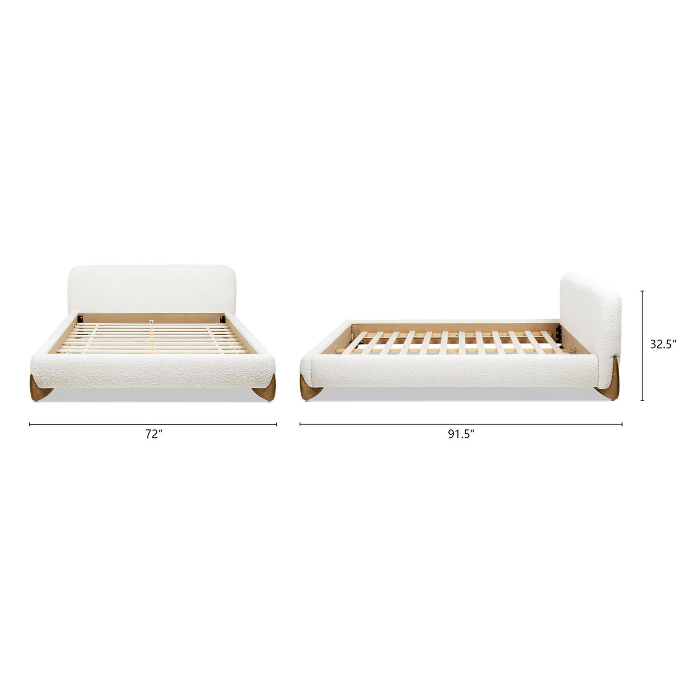 Alpine - Puffy Modern Platform Bed - Image 4