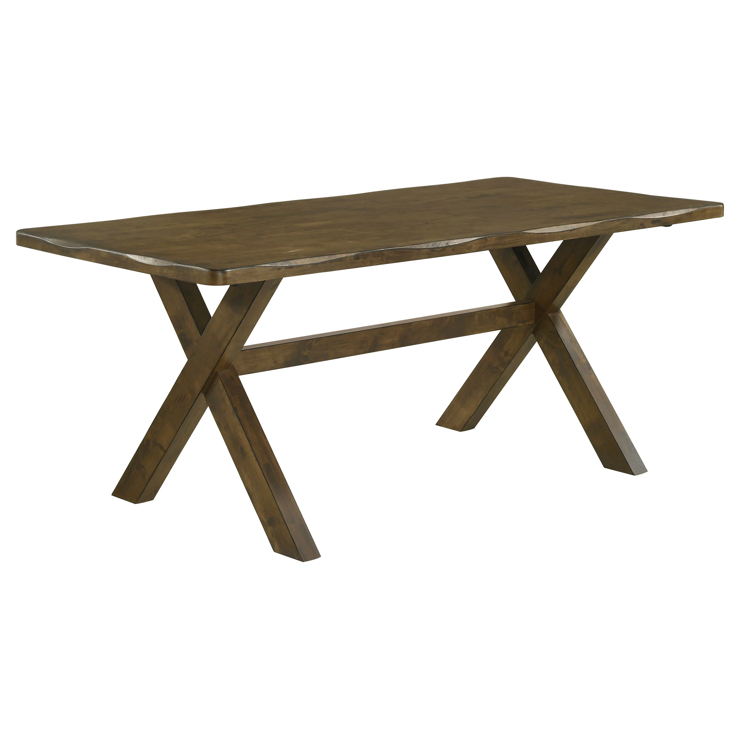 Alston 5-Piece Rectangular Dining Table Set, Knotty Nutmeg - Image 2