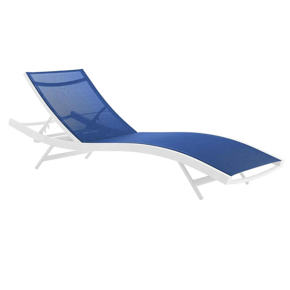Aluminum Mesh Outdoor Chaise Lounge Chair for Patio, Poolside and Backyard Relaxation - Image 10