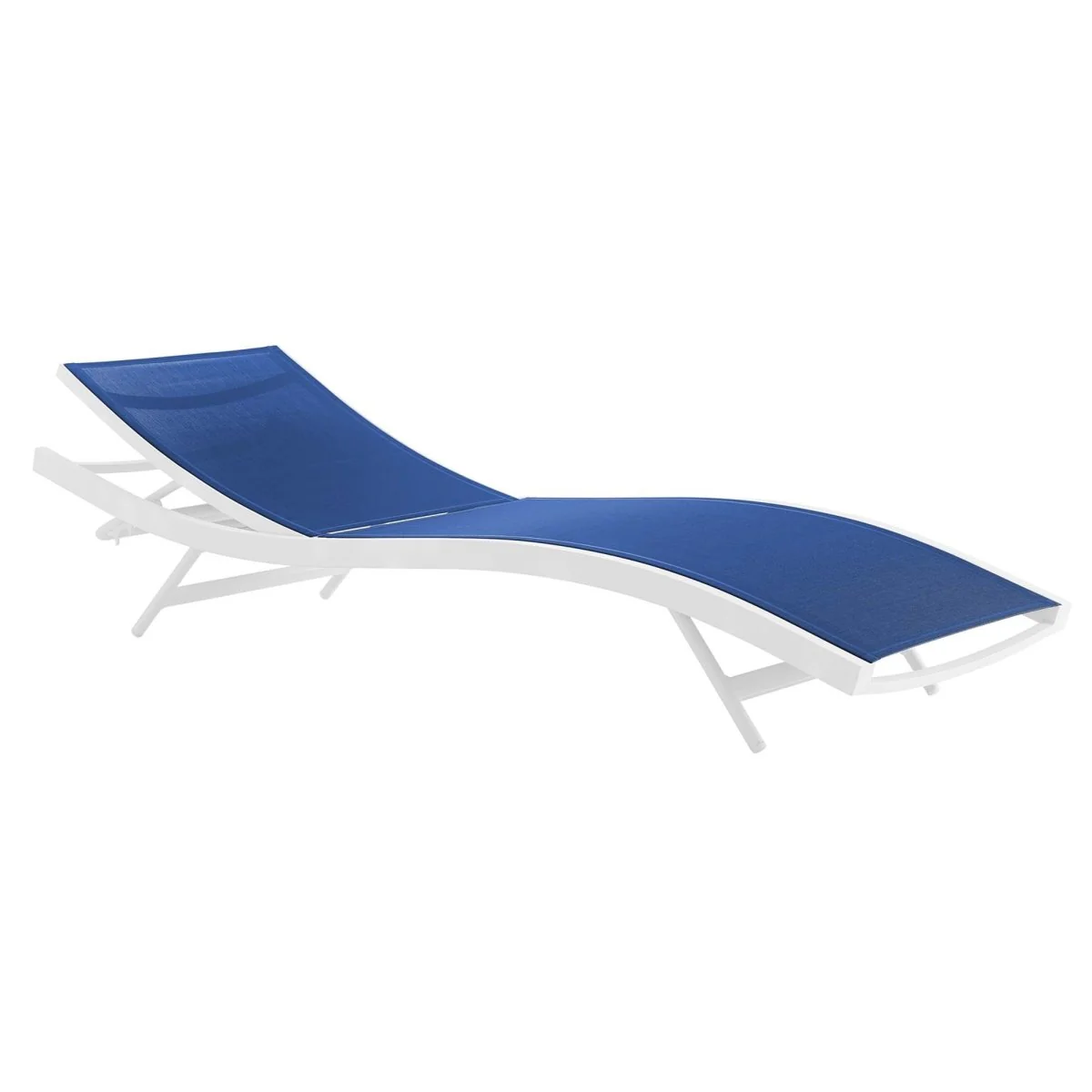 Aluminum Mesh Outdoor Chaise Lounge Chair for Patio, Poolside and Backyard Relaxation - Image 8