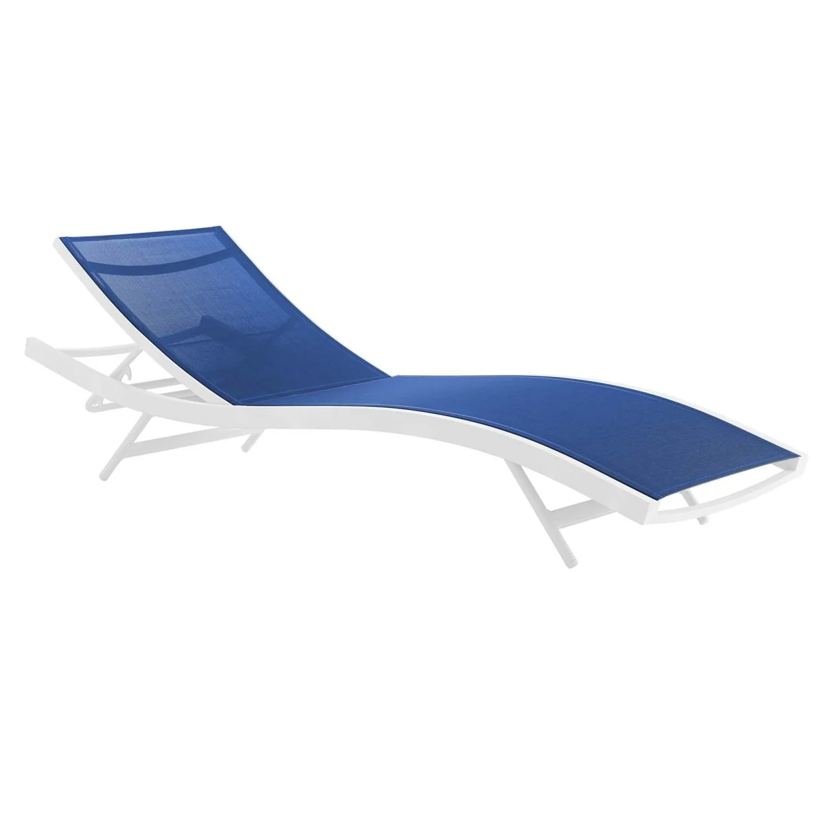 Aluminum Mesh Outdoor Chaise Lounge Chair for Patio, Poolside and Backyard Relaxation - Image 9