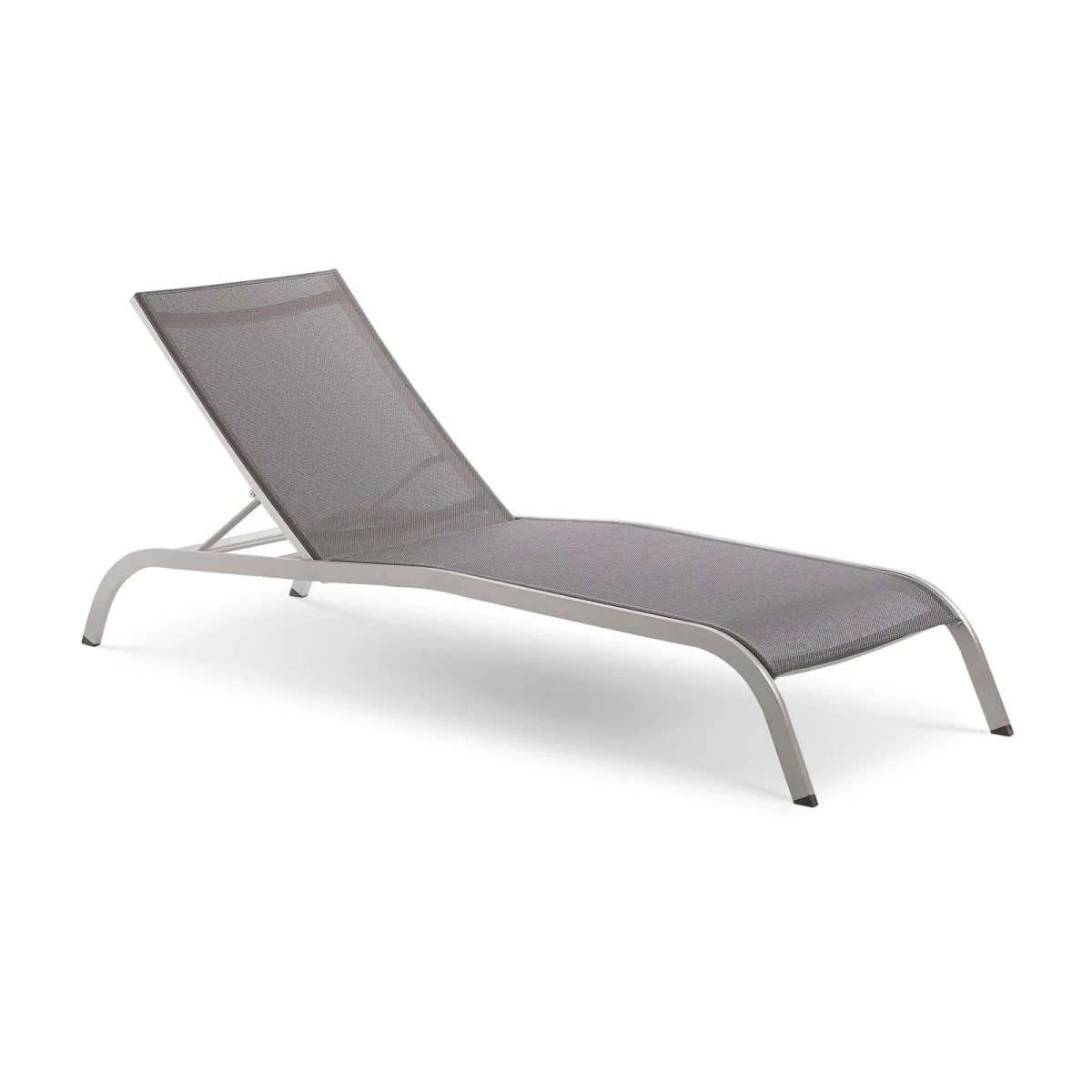 Aluminum Mesh Outdoor Patio Chaise Lounge Chair & Side Table Set – Multiple Configurations - Image 7