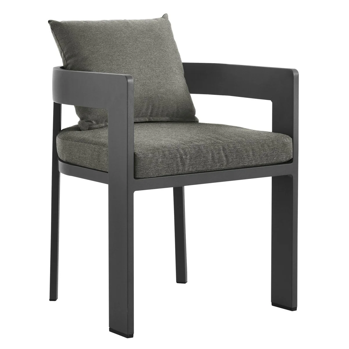 Aluminum Outdoor Dining Chair with Cushion – Comfortable, Durable Patio Seating - Image 19
