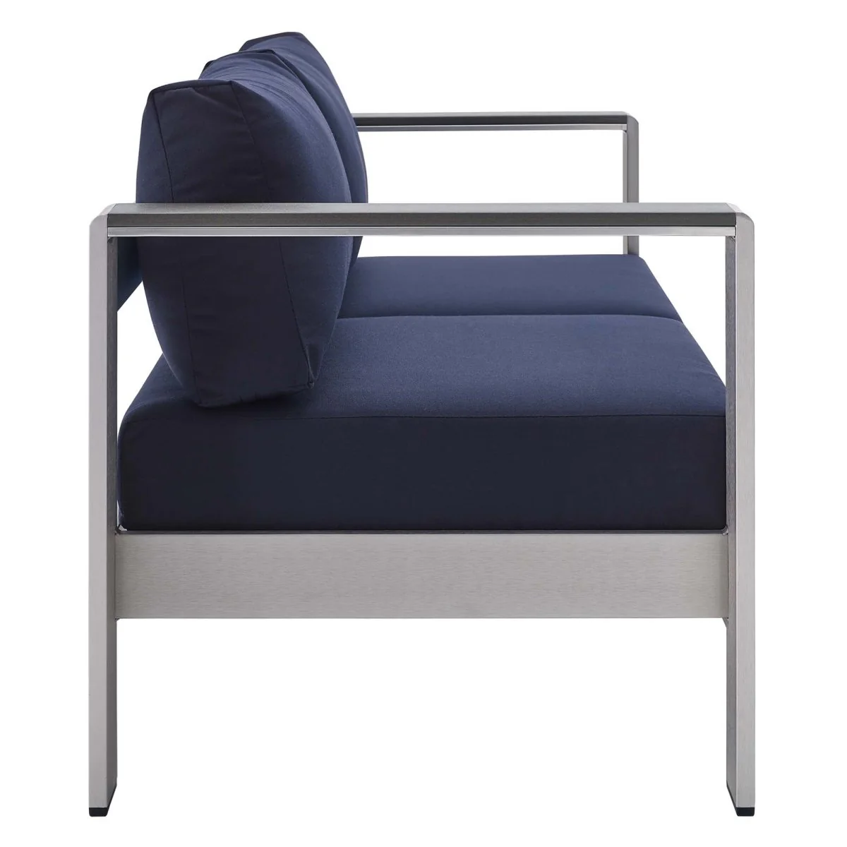 Aluminum Outdoor Loveseat – Weather-Resistant Patio Seating for Two-Person Comfort - Image 3