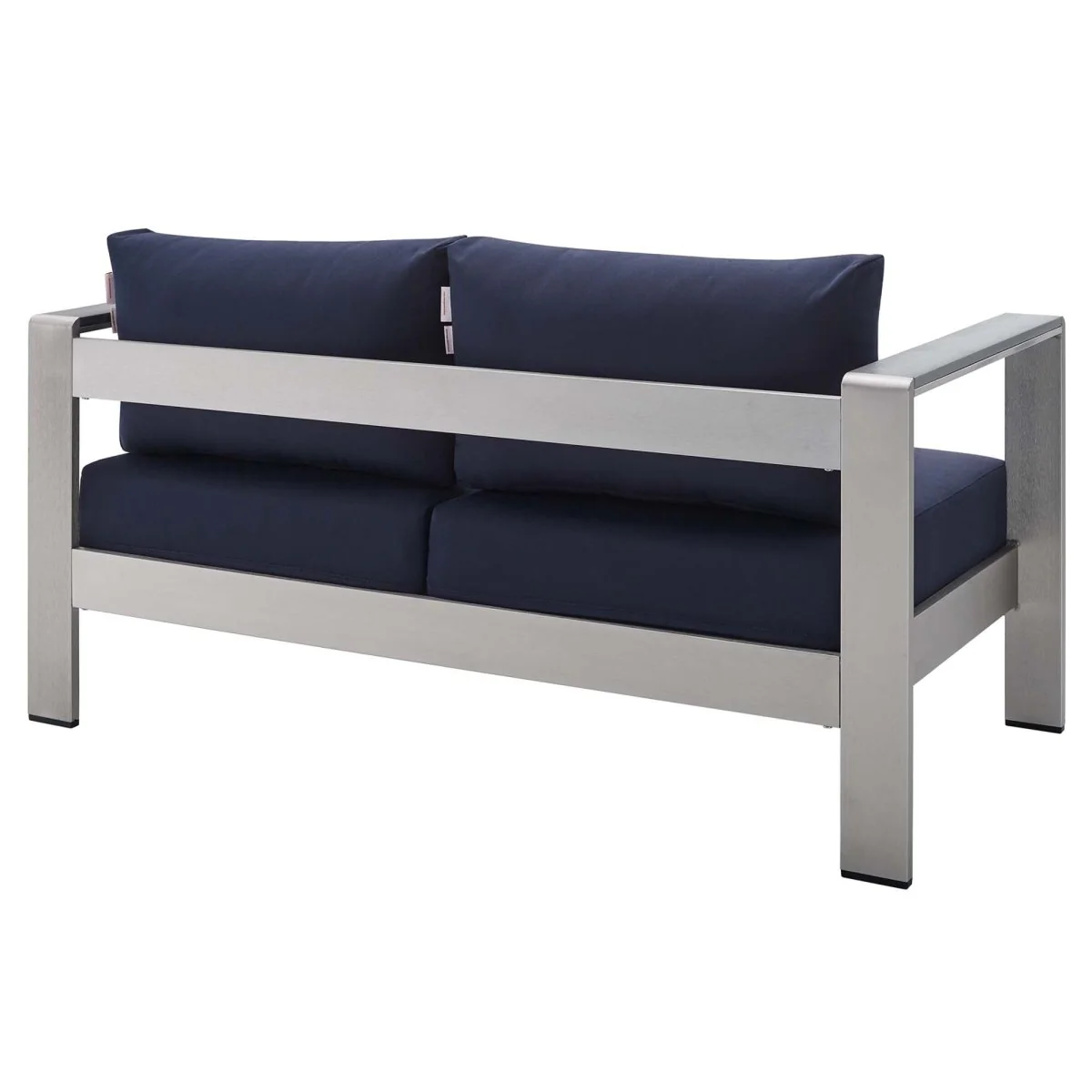 Aluminum Outdoor Loveseat – Weather-Resistant Patio Seating for Two-Person Comfort - Image 4
