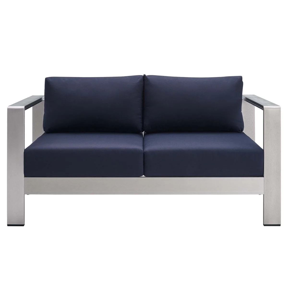 Aluminum Outdoor Loveseat – Weather-Resistant Patio Seating for Two-Person Comfort - Image 5