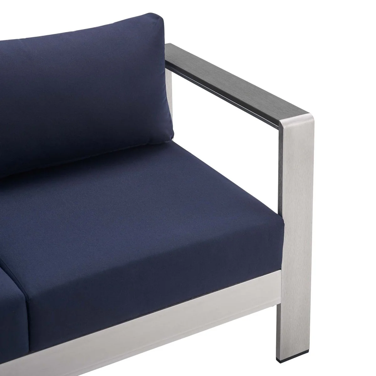 Aluminum Outdoor Loveseat – Weather-Resistant Patio Seating for Two-Person Comfort - Image 6