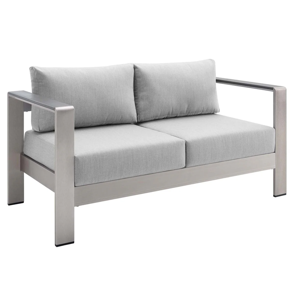 Aluminum Outdoor Loveseat – Weather-Resistant Patio Seating for Two-Person Comfort - Image 8