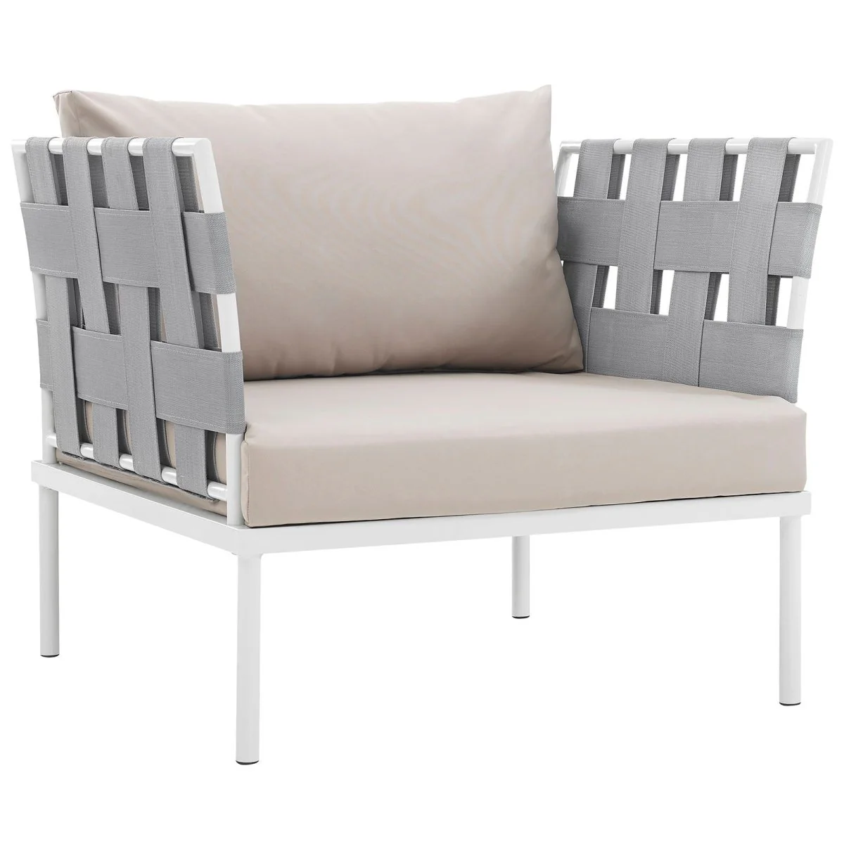 Aluminum Outdoor Patio Armchair — Classic Modern Design for Deck, Porch, Garden - Image 16