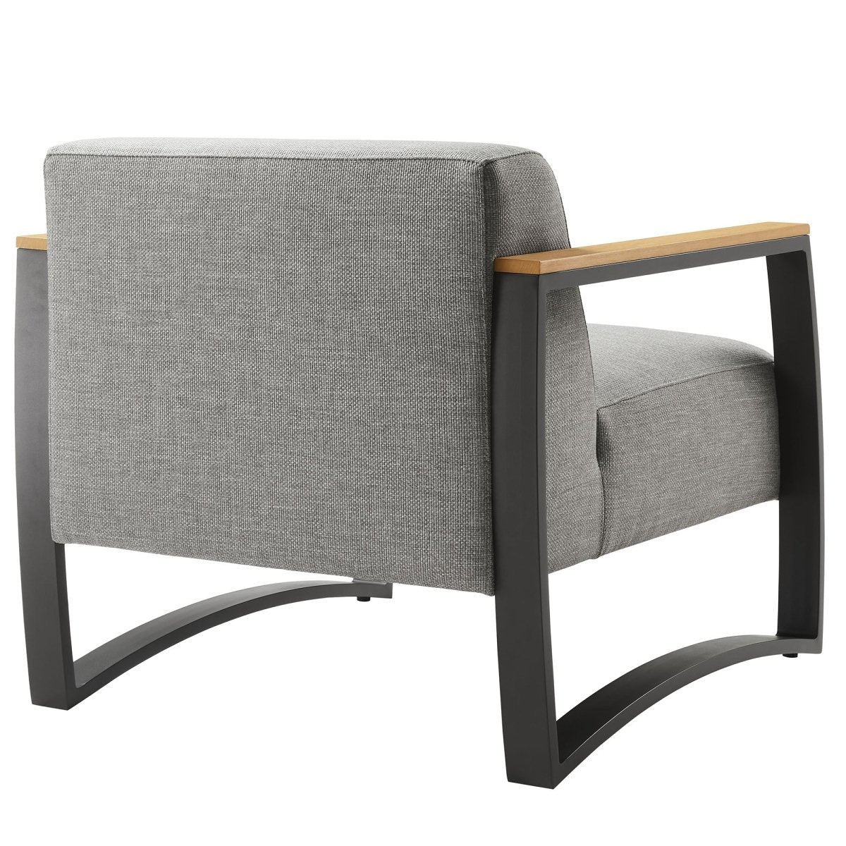 Aluminum Outdoor Patio Armchair, Modern Durable Weather-Resistant Seating for Porch - Image 15
