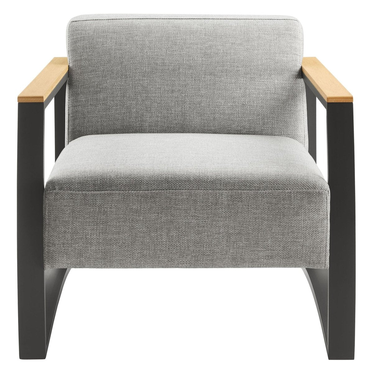 Aluminum Outdoor Patio Armchair, Modern Durable Weather-Resistant Seating for Porch - Image 16