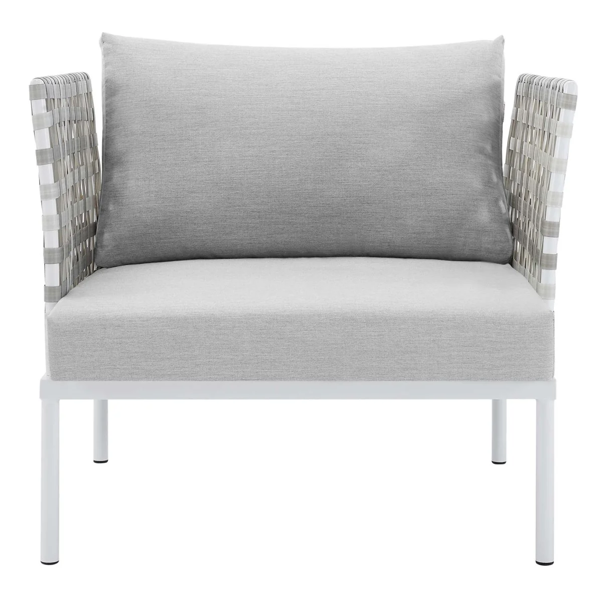 Aluminum Outdoor Patio Armchair with Cushions - Weather-Resistant, Durable Seating - Image 14