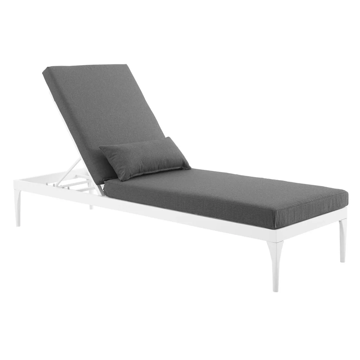 Aluminum Outdoor Patio Chaise Lounge Chair - Durable Weather-Resistant Poolside Recliner - Image 36
