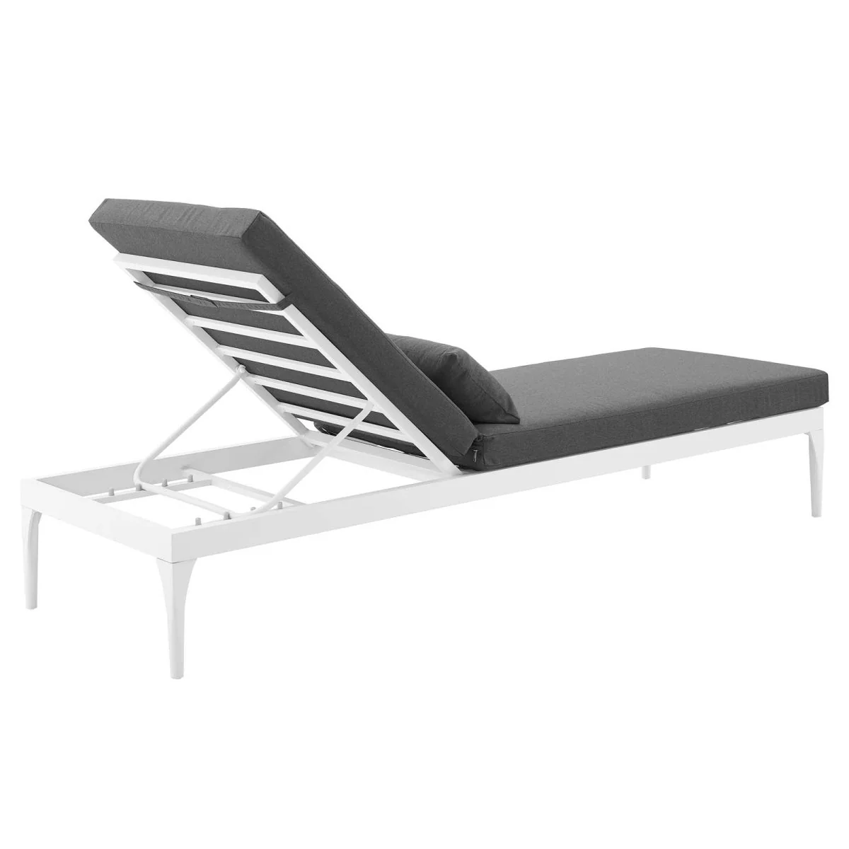 Aluminum Outdoor Patio Chaise Lounge Chair - Durable Weather-Resistant Poolside Recliner - Image 40