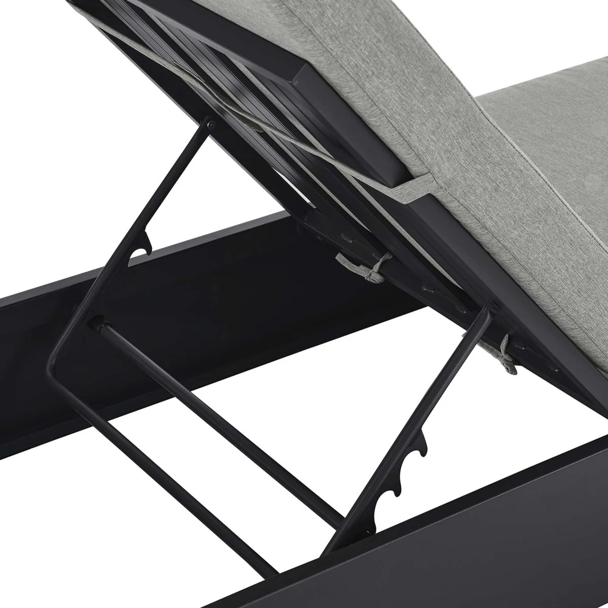 Aluminum Outdoor Patio Chaise Lounge Chair with Adjustable Back and Durable Frame - Image 19
