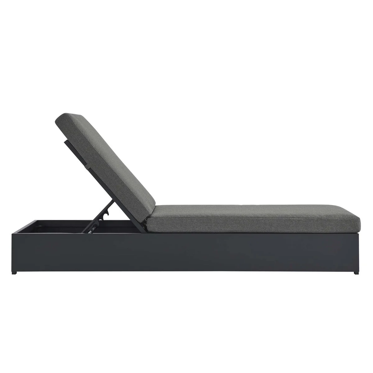 Aluminum Outdoor Patio Chaise Lounge Chair with Adjustable Back and Durable Frame - Image 25