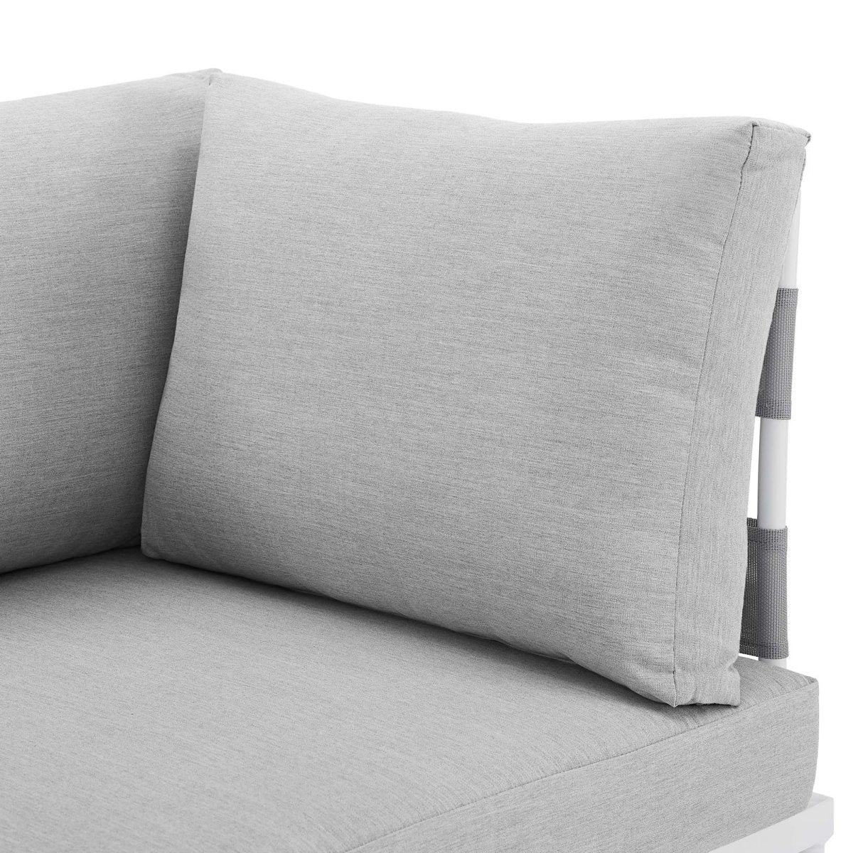 Aluminum Outdoor Sofa with Sunbrella Cushions for Patio and Outdoor Living Spaces - Image 7