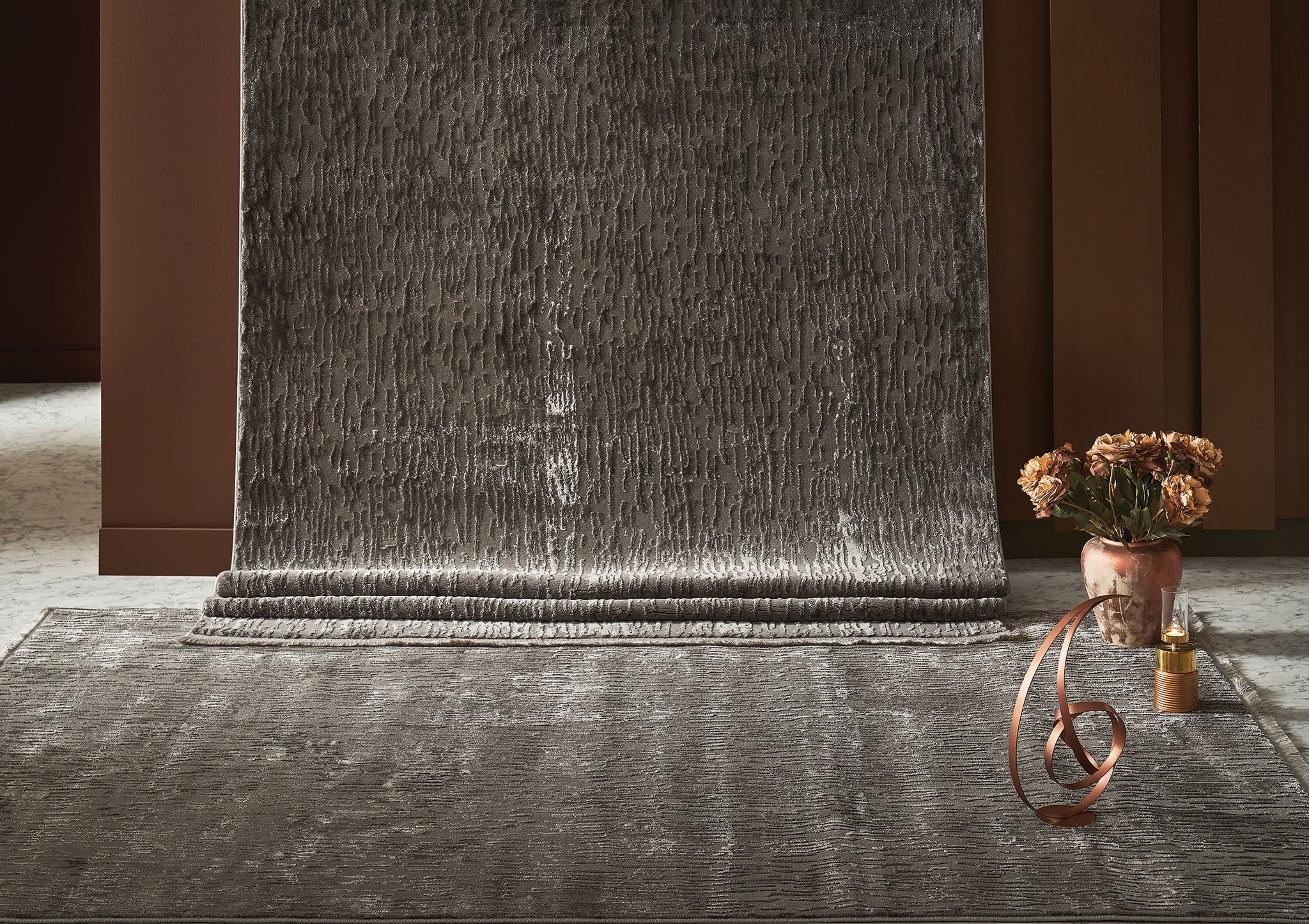 Alya - Carpet 5'x8' - Grey - Image 2