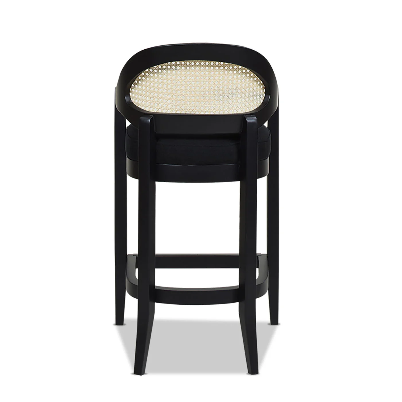 Americana - Mid-Century Modern Cane Back Counter Stool - Image 12