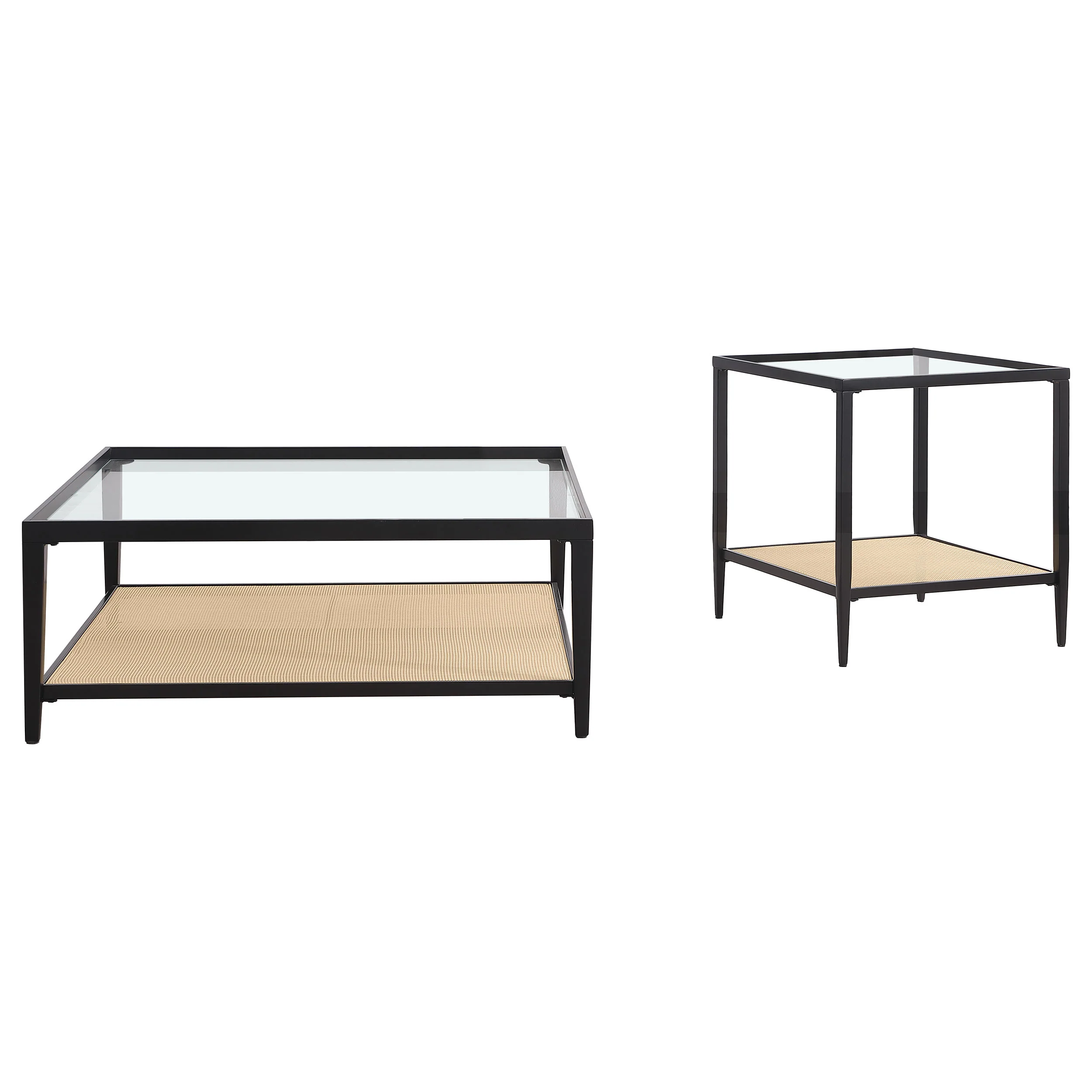 Amherst 2-Piece Black Coffee and End Table Set - Image 3