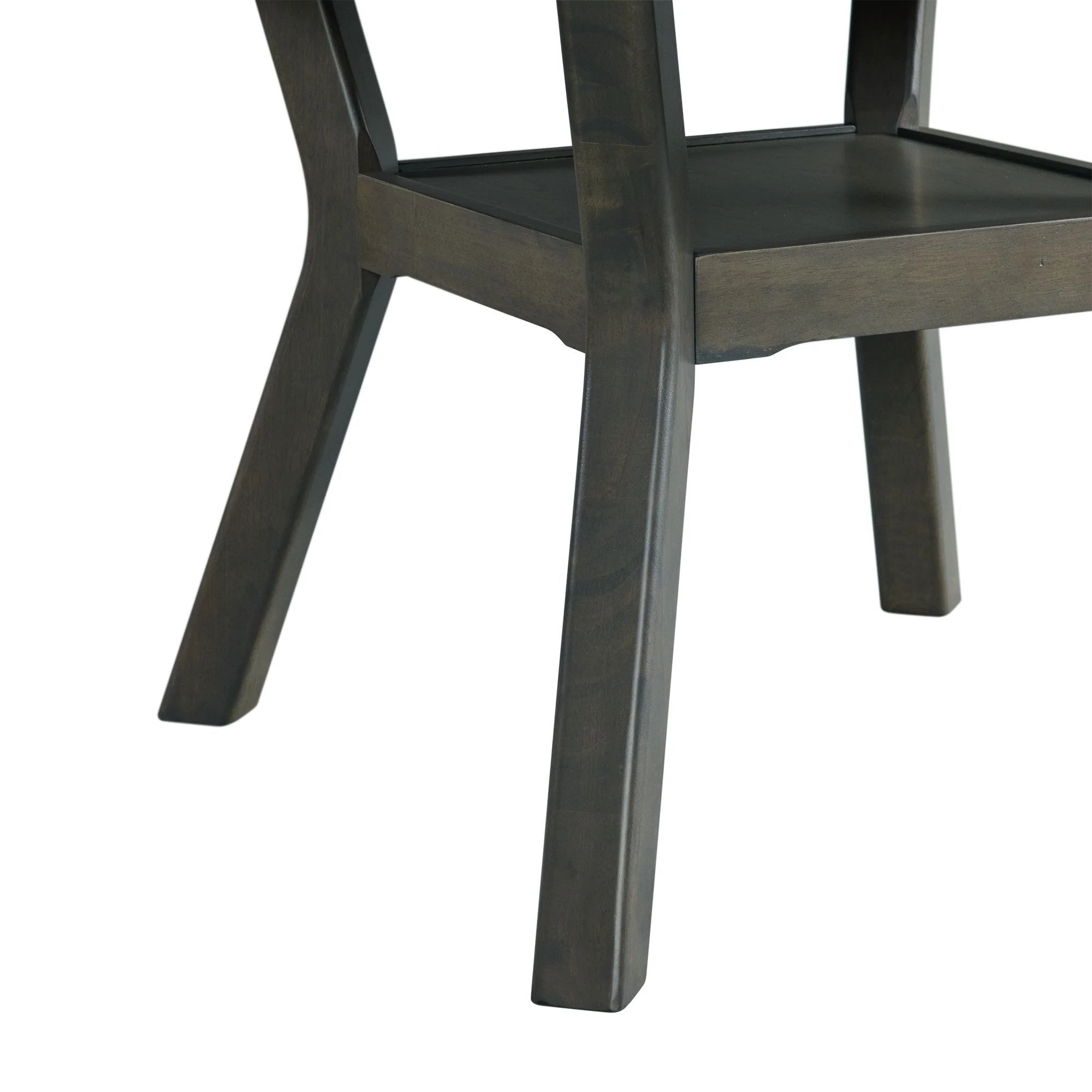 Amherst - Dining Table With Wood Leg - Gray Finish - Image 3